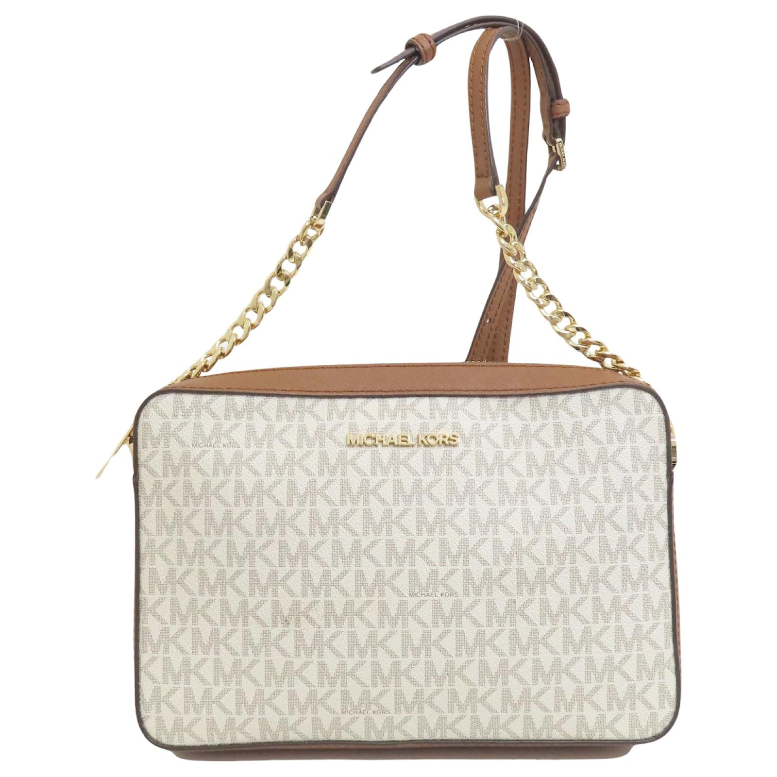 Michael Kors Jet Set Beige Leinwand Joli Closet