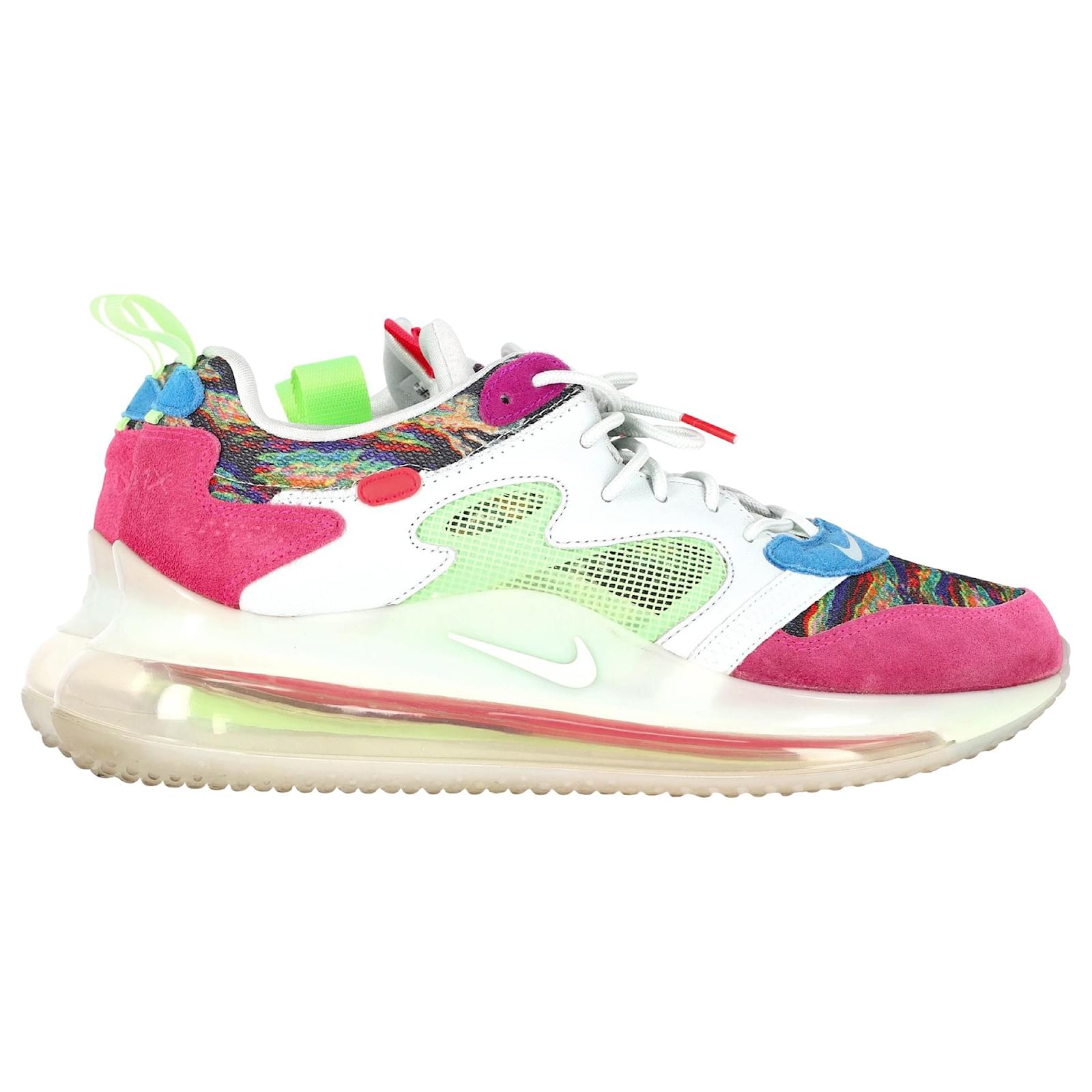 Nike Air Max 720 OBJ Odell Beckham Jr Young King of The Drip Sneakers aus rosa Leder Pink ref.1416076 Joli Closet