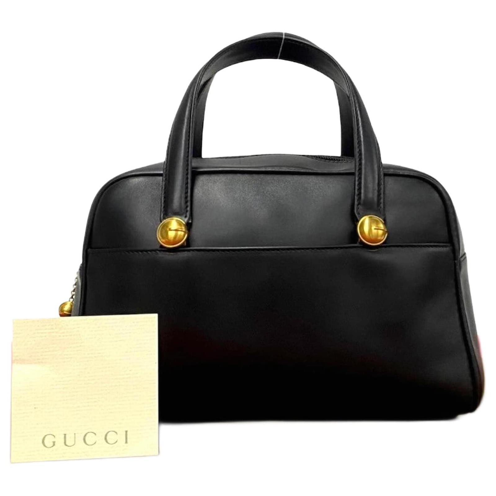 Gucci Arli Top Handle Bag Leather Handbag in Excellent condition