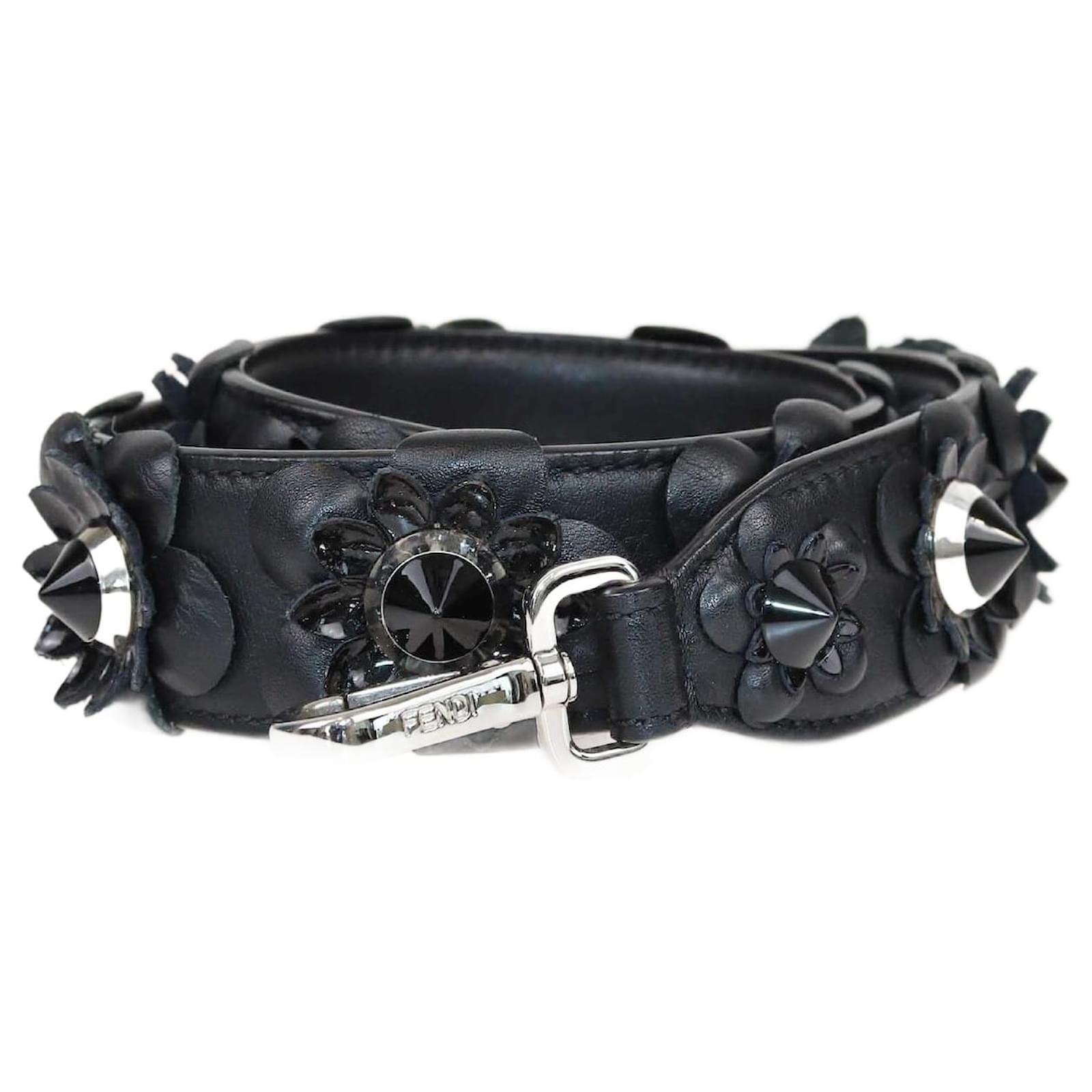 Fendi – Schulterriemen für Ihre Tasche mit Blumenapplikation in