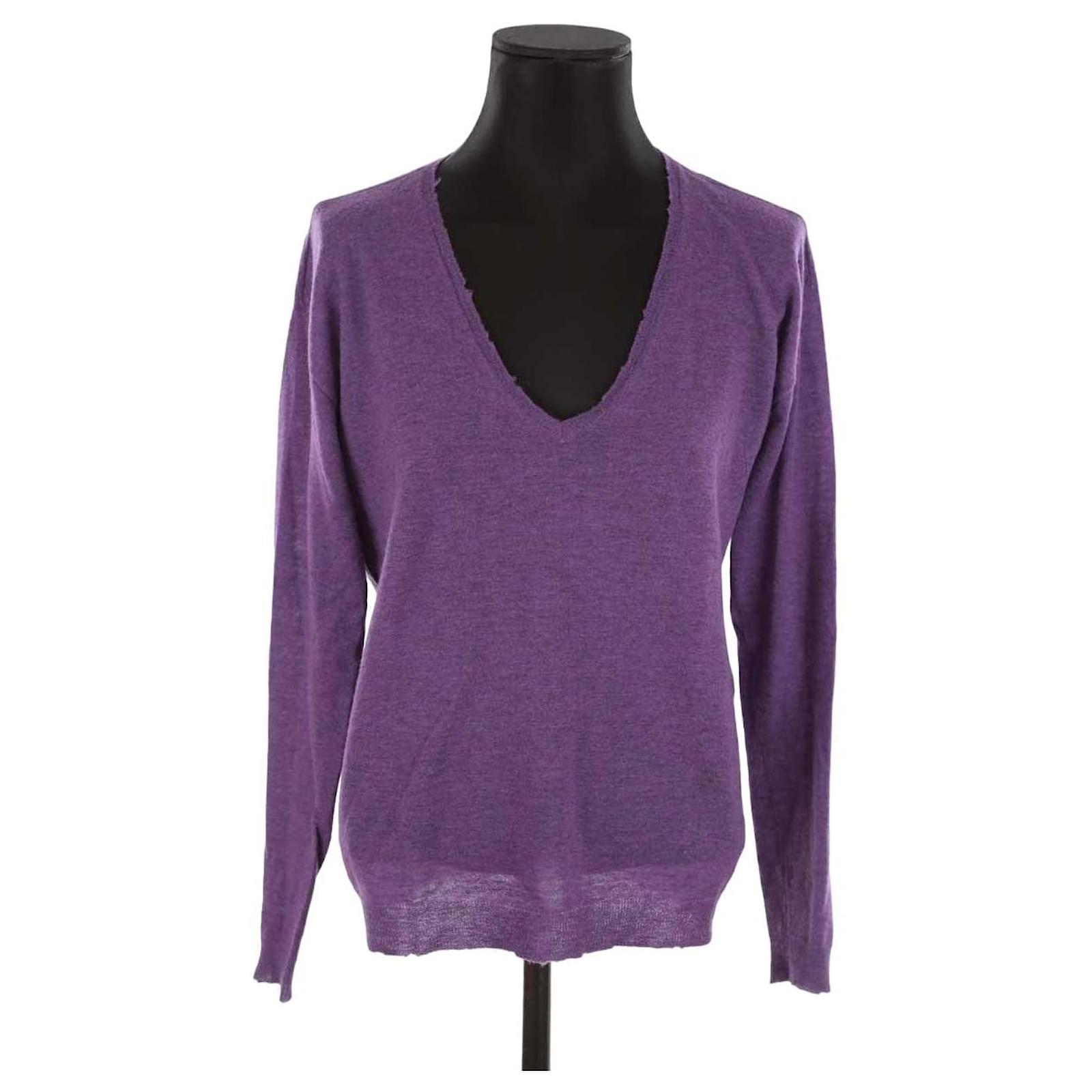 Zadig&Voltaire Cashmere online Purple Sweater Size Small