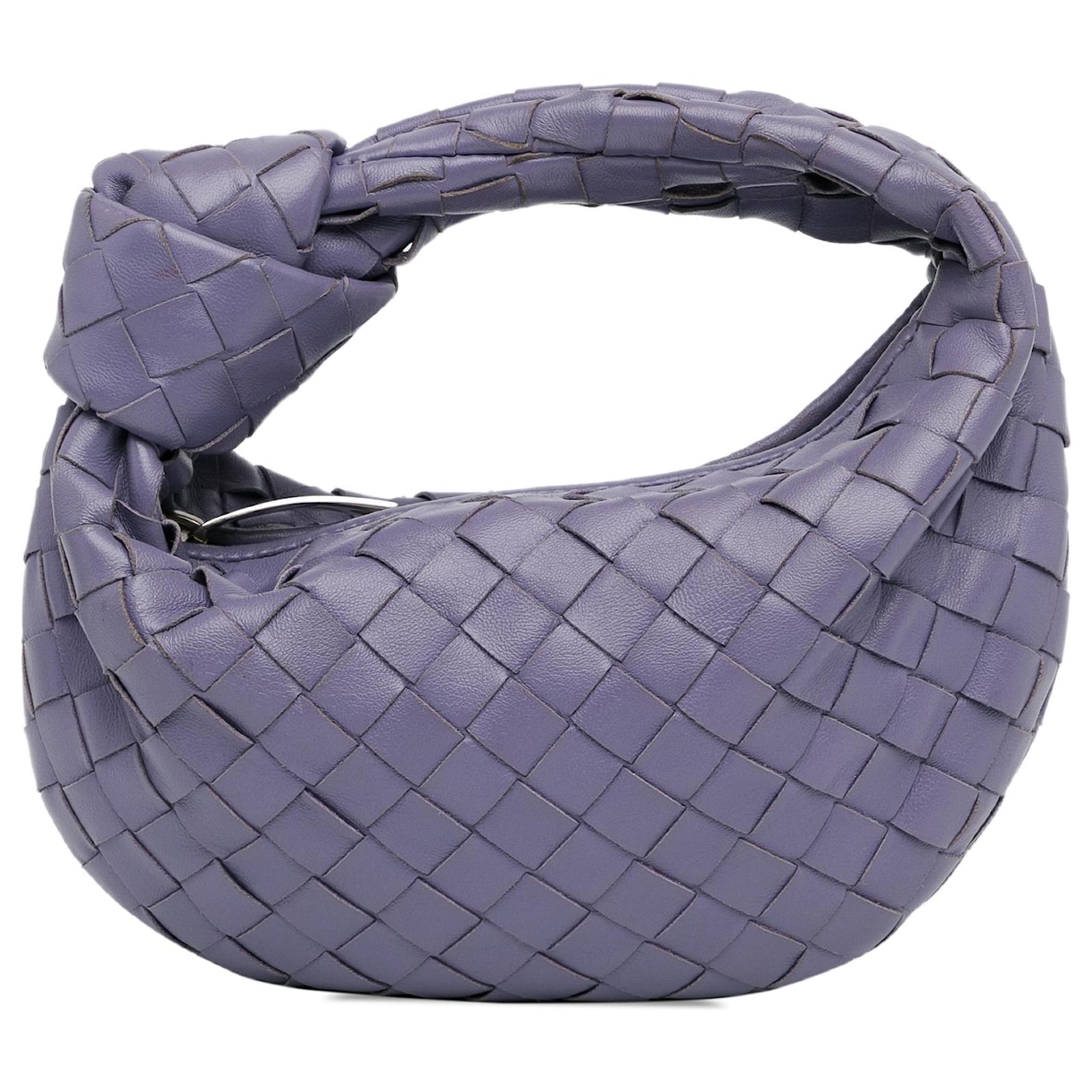 Bottega Veneta Purple Mini Nappa Intrecciato Jodie Porpora Lavanda