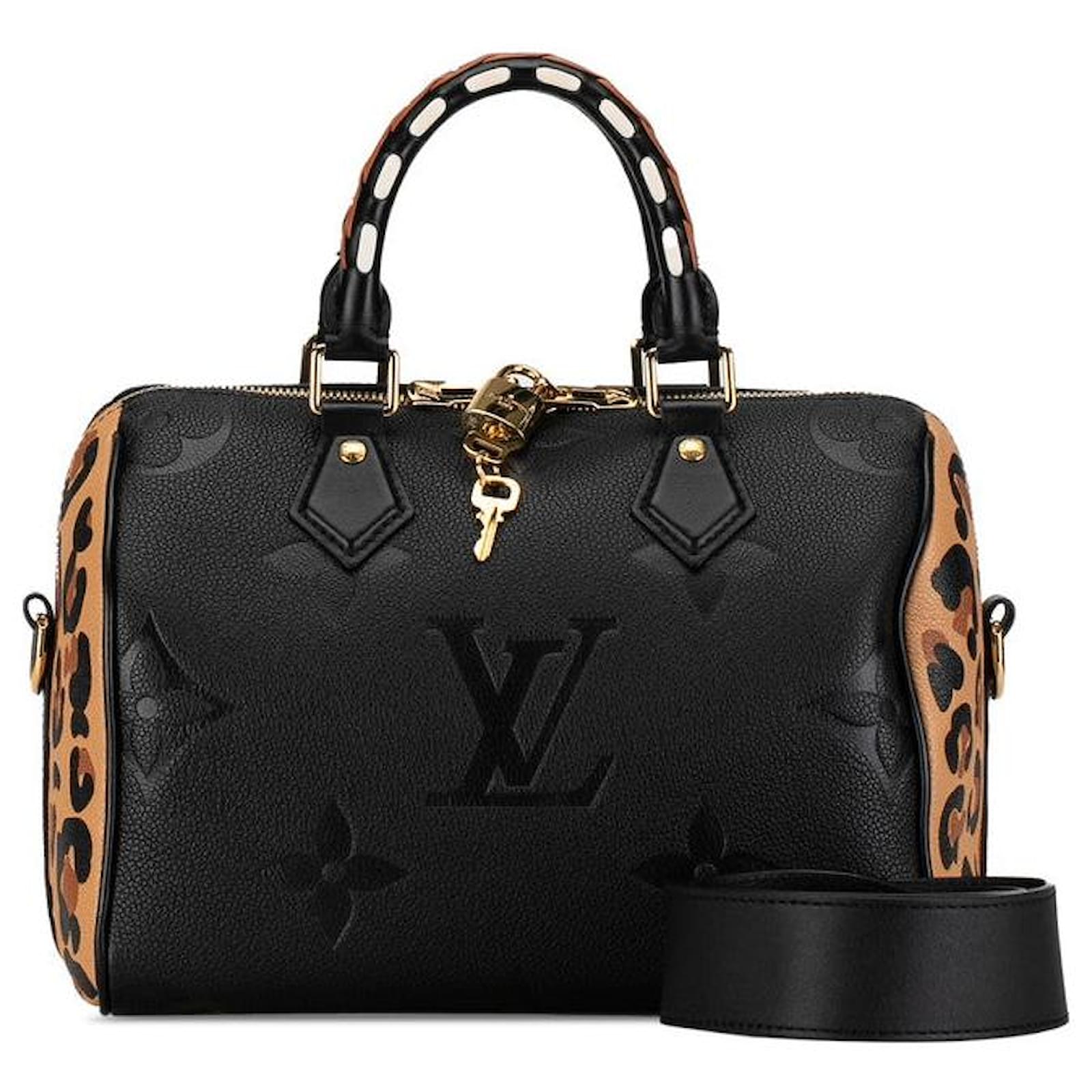 Louis Vuitton Leder Speedy Bandoulière 25 Handtasche M58524 in 