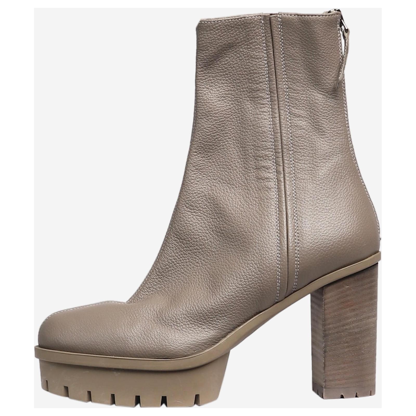 Graue Stiefeletten Graue Ankle Boots Ankle Boots Graue Winter