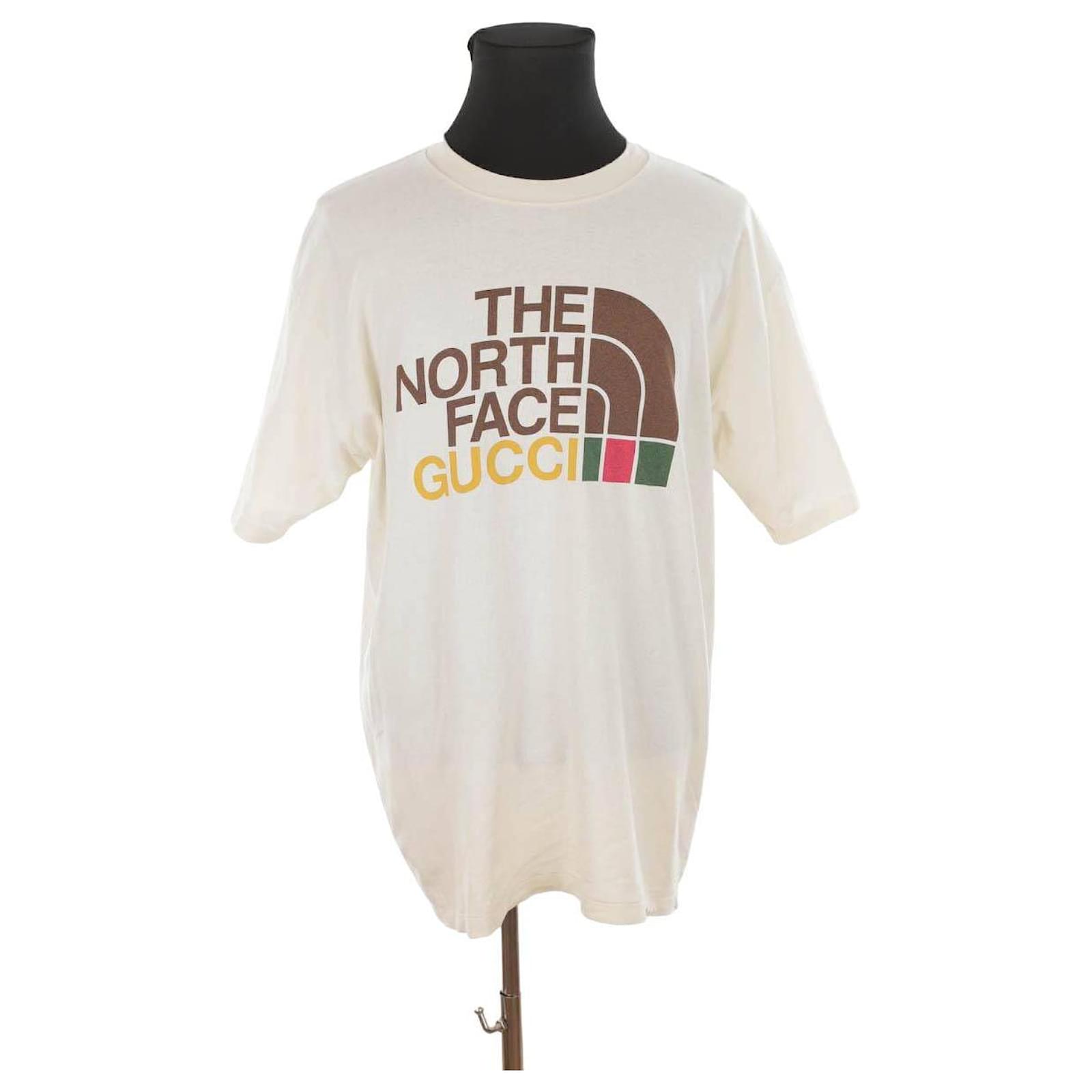 The North Face maglietta di cotone Beige Joli Closet