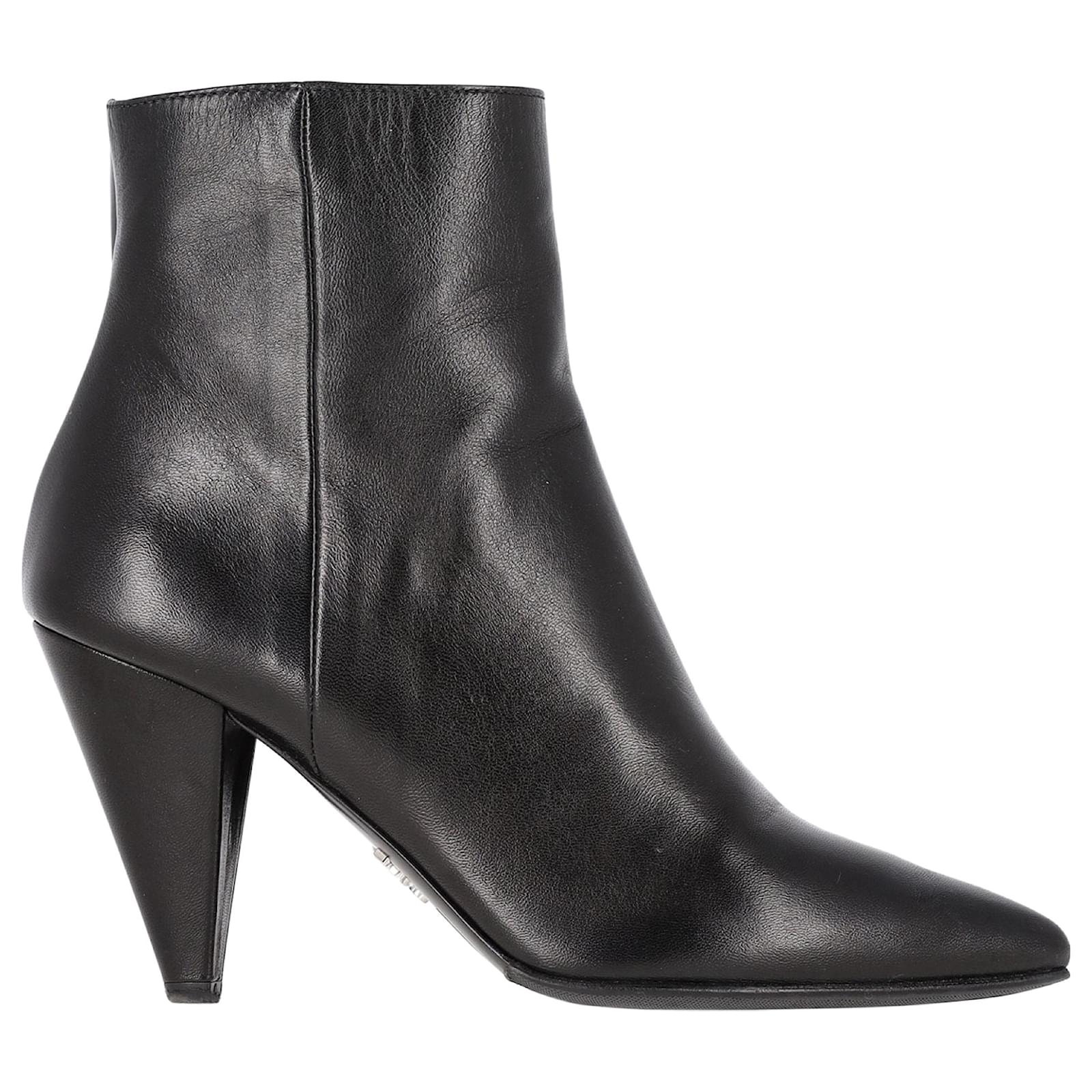 Prada pointed toe ankle boots best sale