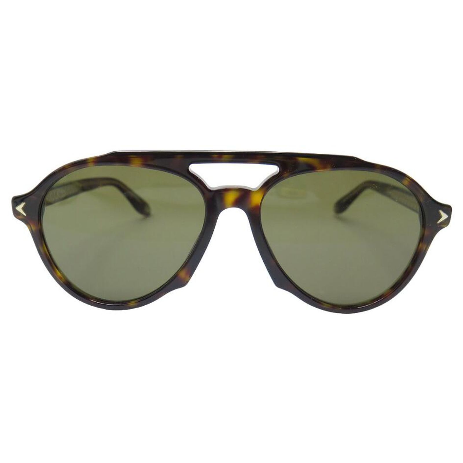 NINE GIVENCHY GV7076/S BROWN TORTOISE RESIN SUNGLASSES ref  display picture 1