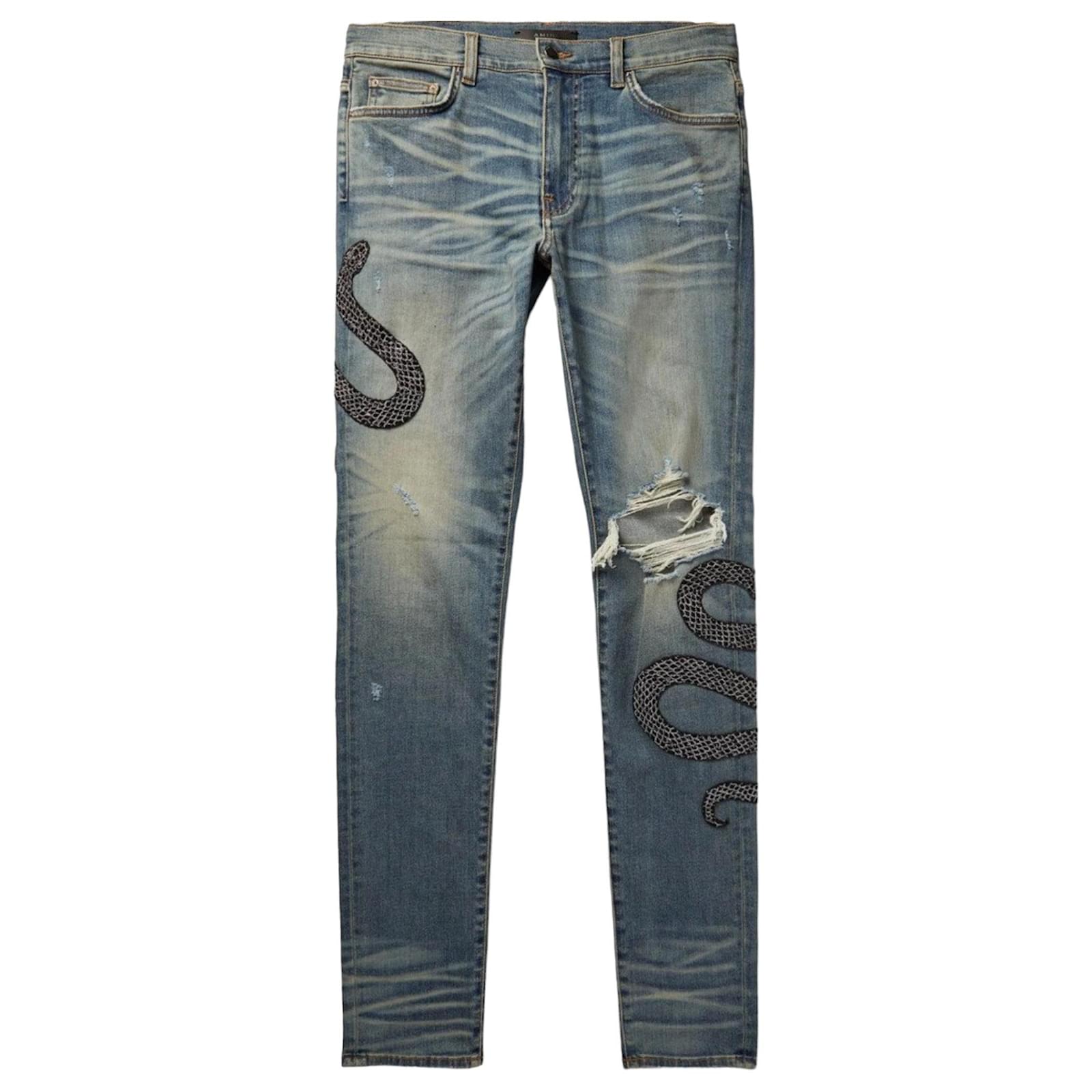 Amiri Jeans Glitter Jeans Men Mike Amiri Glitter Outlet