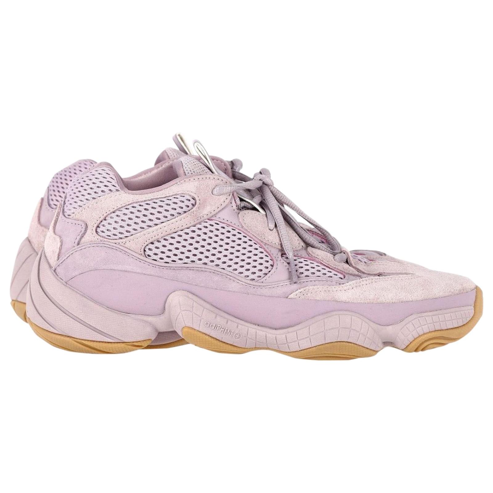Adidas x Yeezy 500 Soft Vision Sneakers in Pastel Purple Suede ref.1423376  - Joli Closet