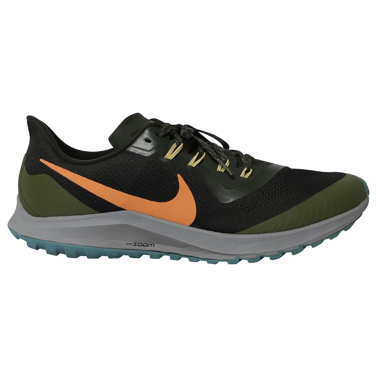 Zapatillas Nike Air Zoom Pegasus 36 Trail en malla Sequioa y goma Verde  Poliéster ref.1423483 - Joli Closet