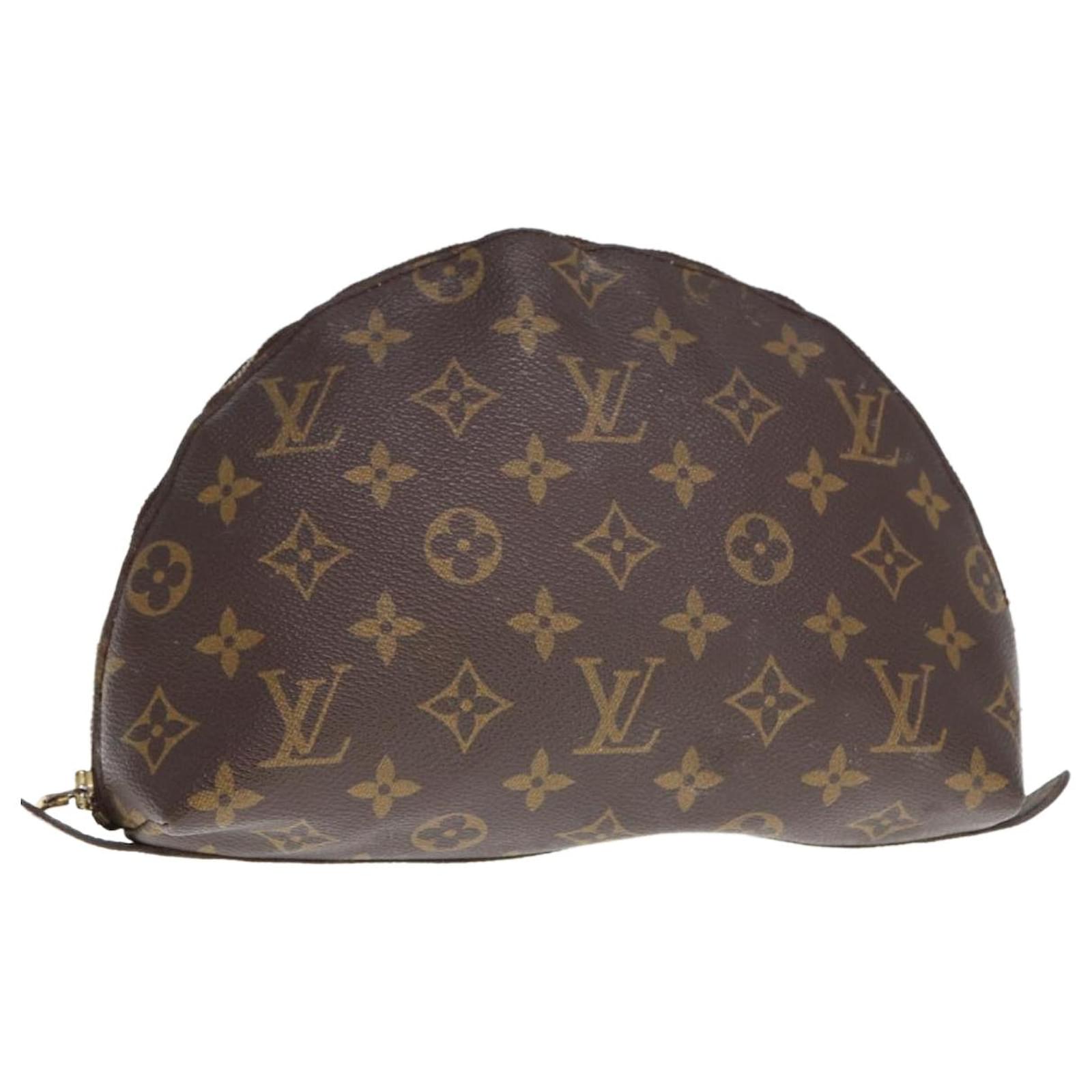 Louis Vuitton shops pouch ronde demi cosmetic bag purse clutch