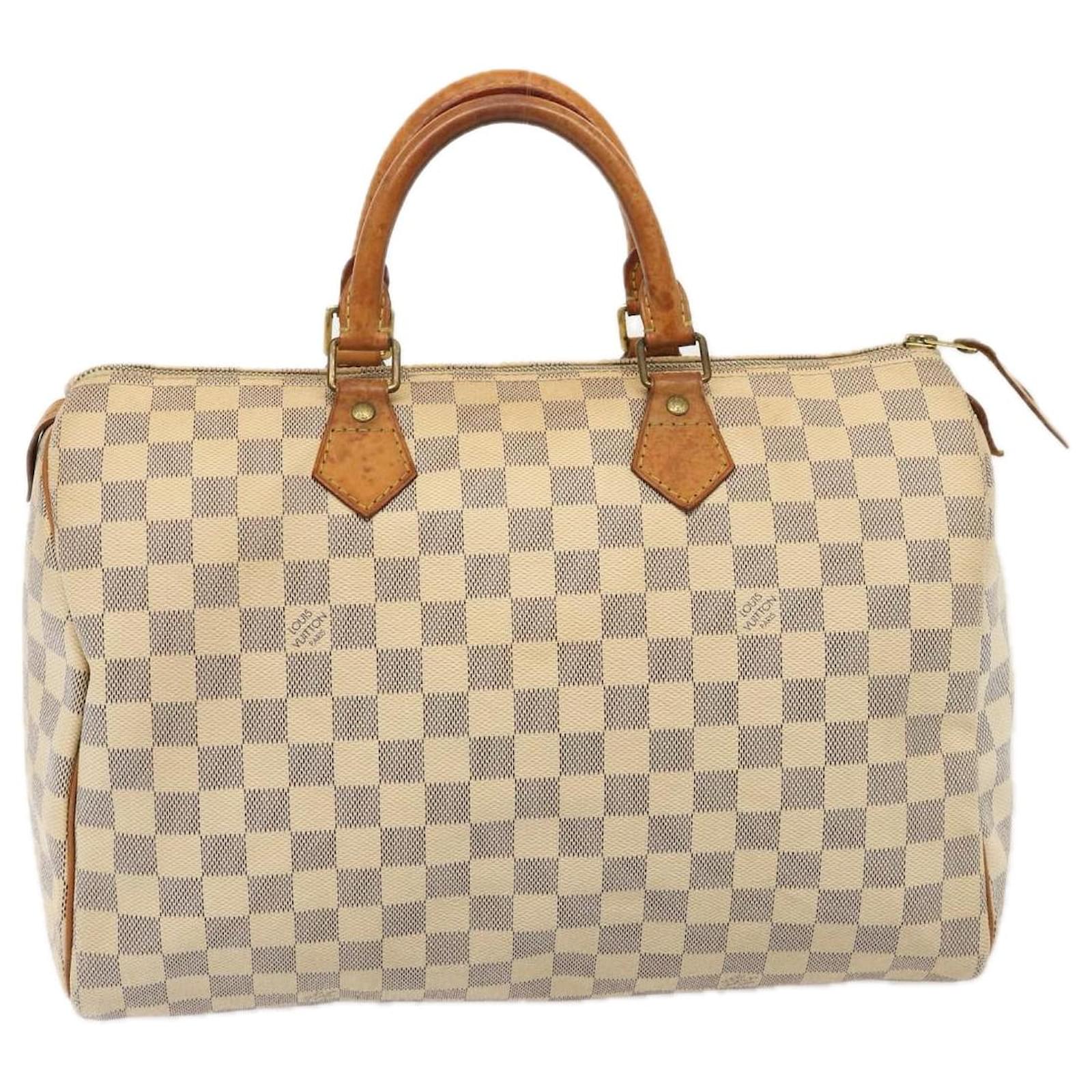 Louis Vuitton damier azur factory speedy 35