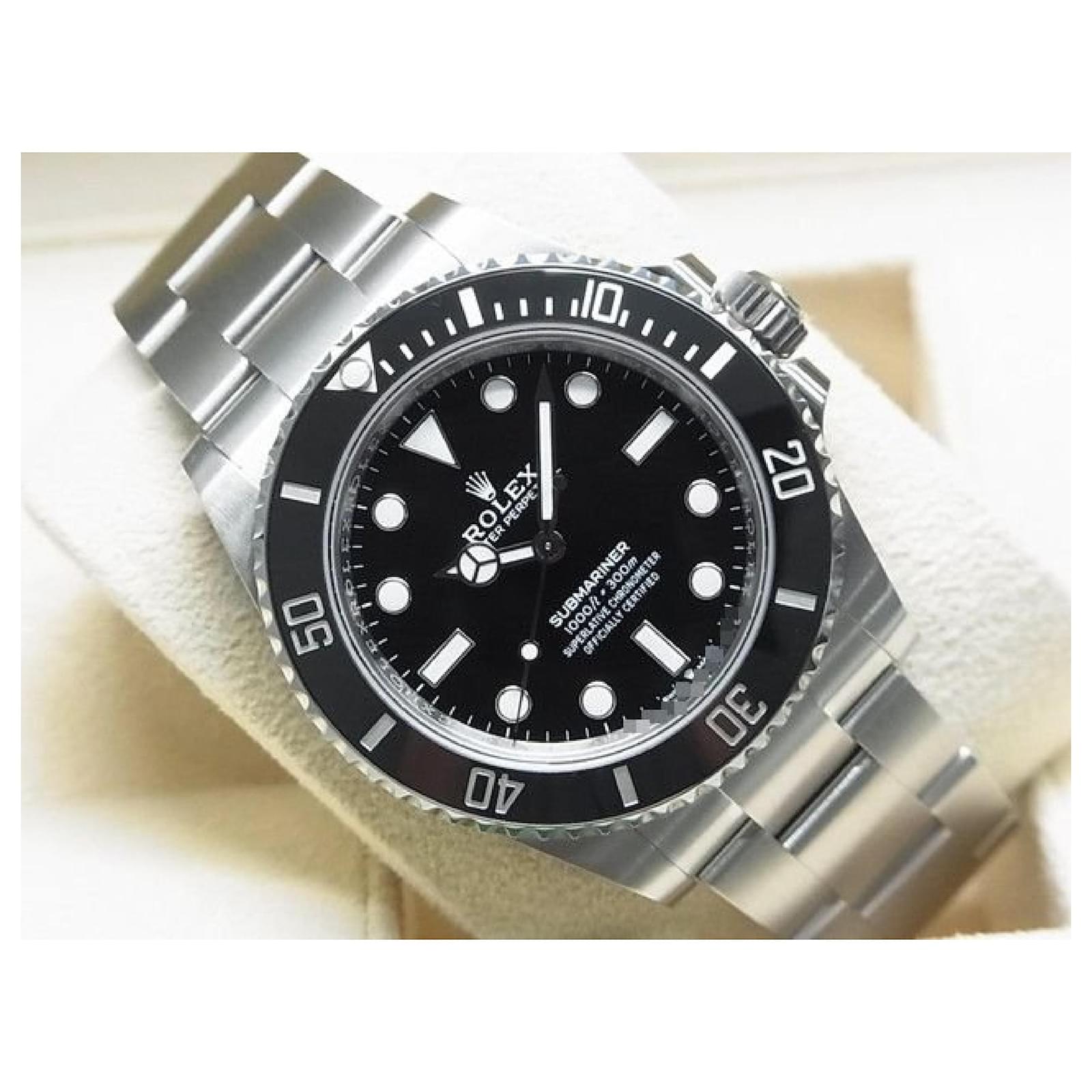 ROLEX Submariner No-Date 41 MM 124060 sin usar Hombre Plata Acero