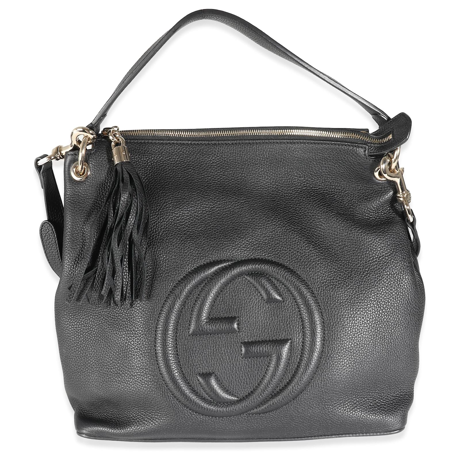 Borsa gucci soho grande nera best sale