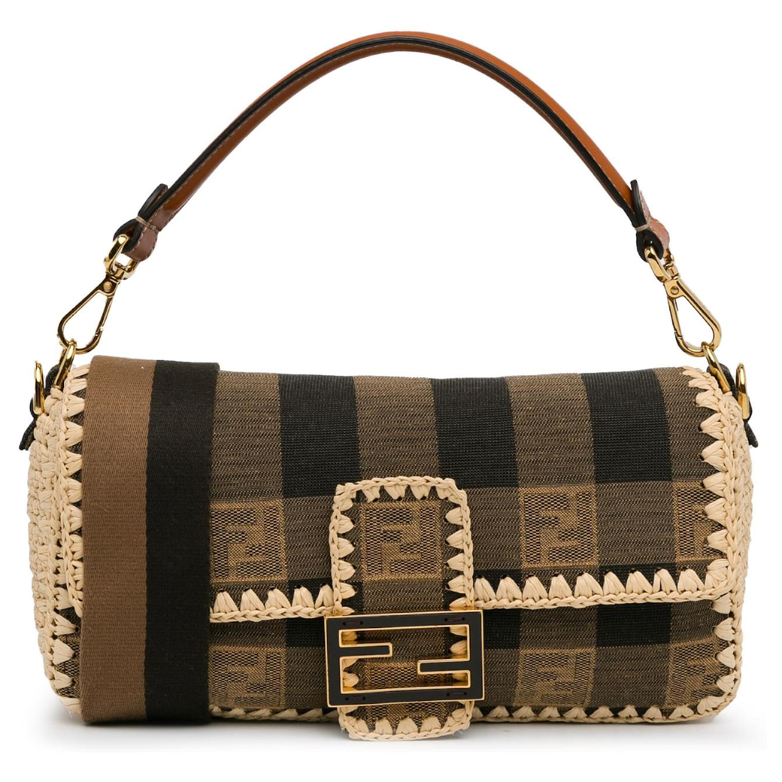 Bag Borse A Baguette Fendi Borsa Fendi Baguette Marrone Borsa