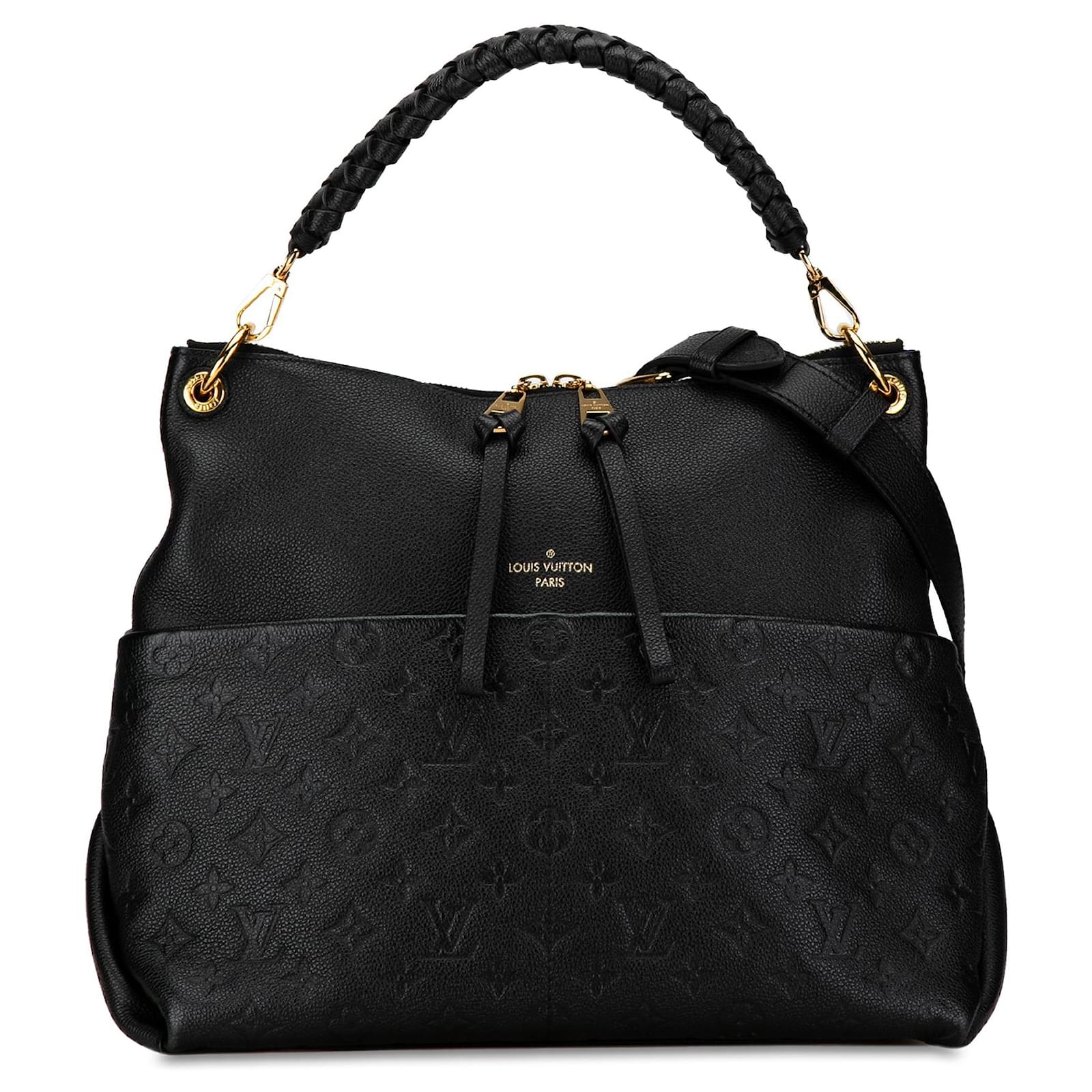 Bolsa hobo Maida em Monogram Empreinte preta da Louis Vuitton