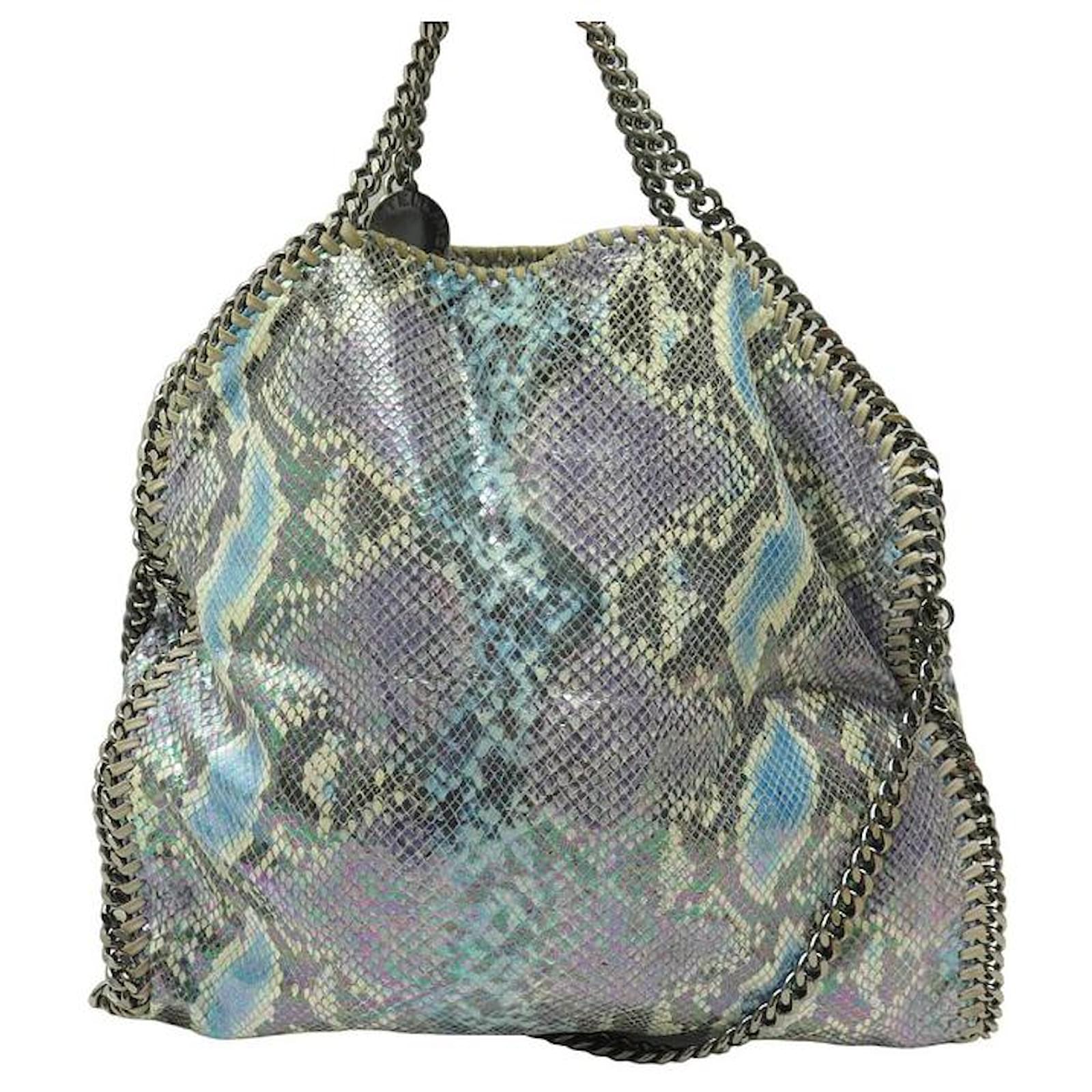 BOLSO STELLA MC CARTNEY FALABELLA 234387 ESTILO PITON Multicolor Polipiel ref.1425947 Joli Closet