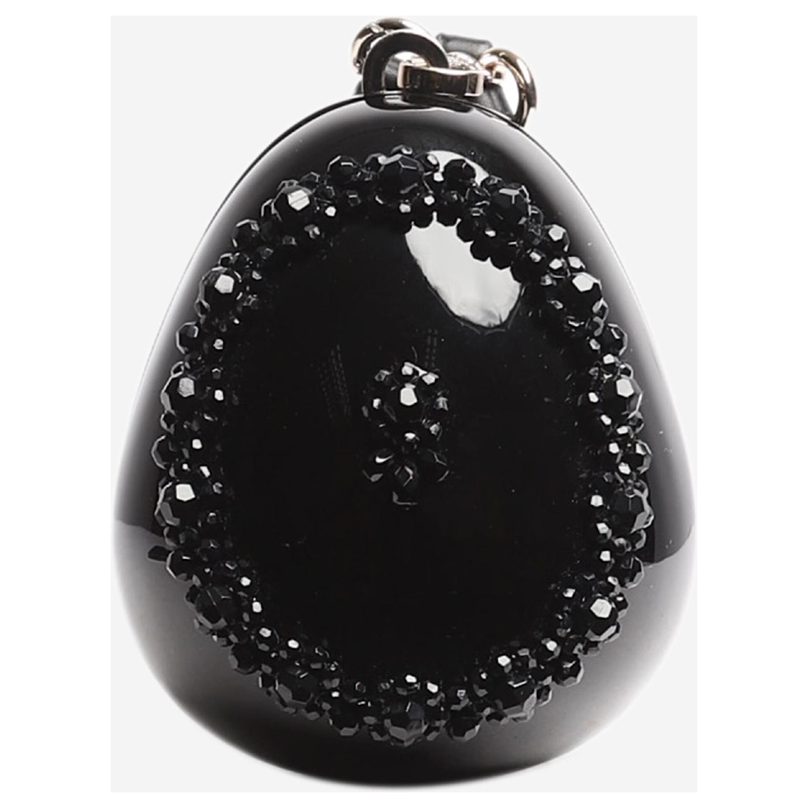 Simone Rocha Black Micro Egg bag Acrylic ref.1426619 - Joli Closet