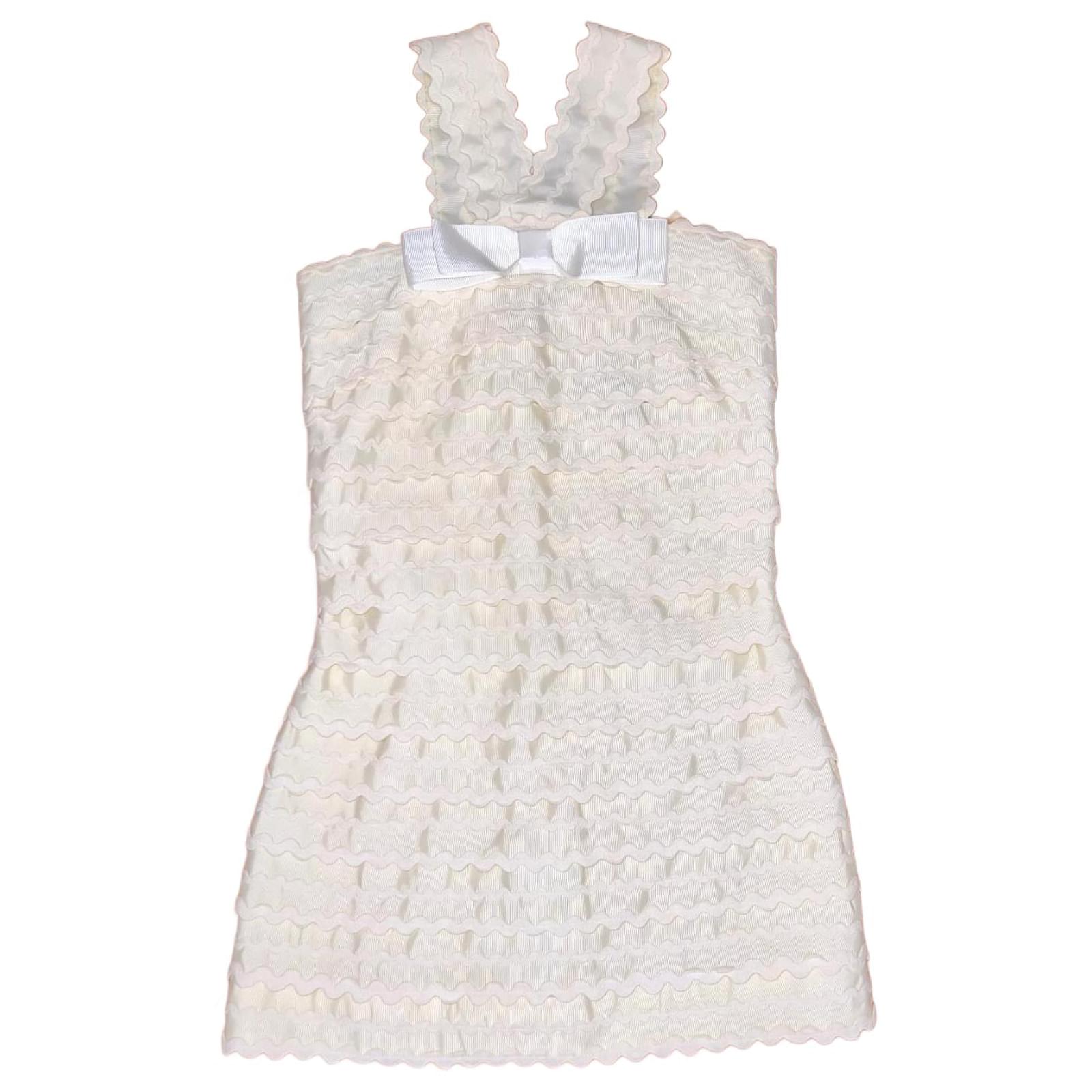 Marc jacobs joelle scalloped dress best sale