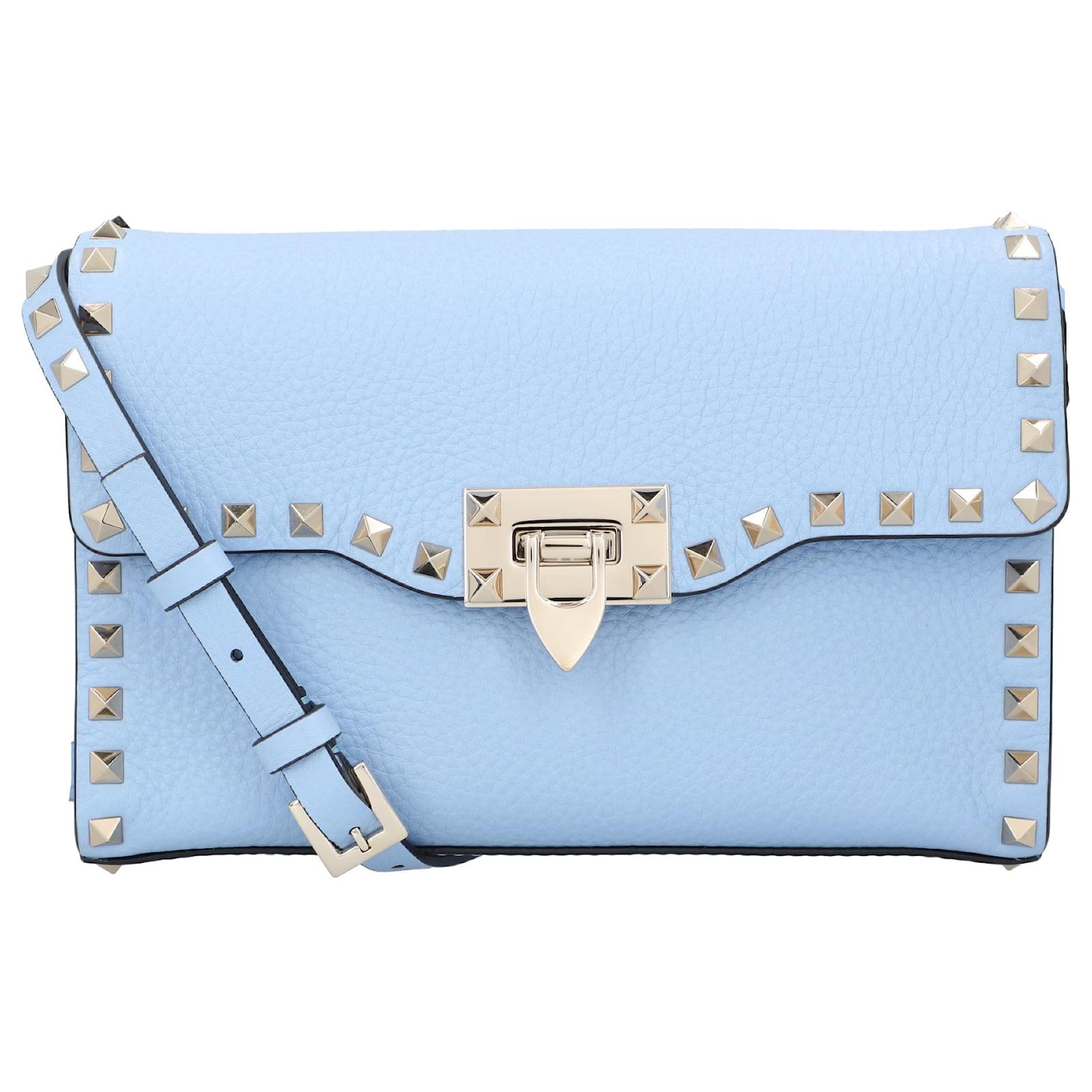 Valentino Garavani Valentino Rockstud Crossbody Bag Blue