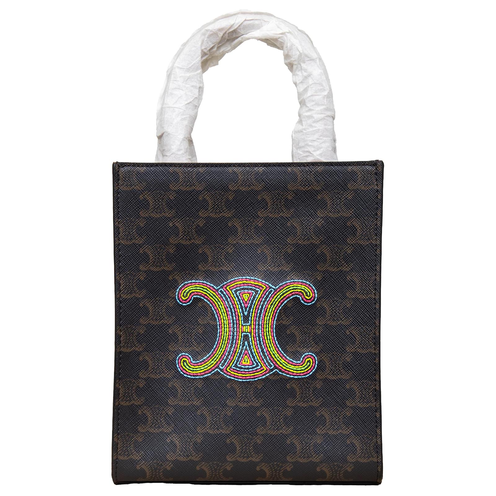 【CELINE直営】セール！CABAS VERTICAL ショルダー付き Stock clearance sale：在庫一掃セール CELINE Vertical Cabas