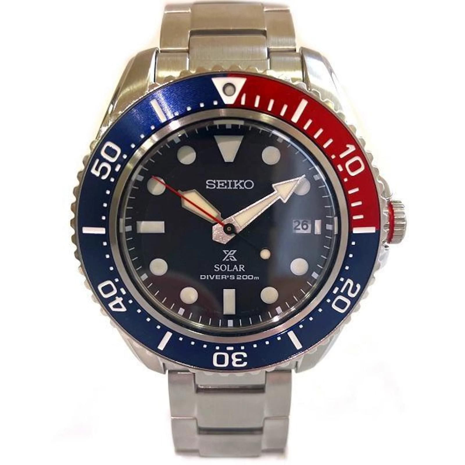 Seiko Prospex Diver Scuba V157-0DP0 Solar Watch for Men ref