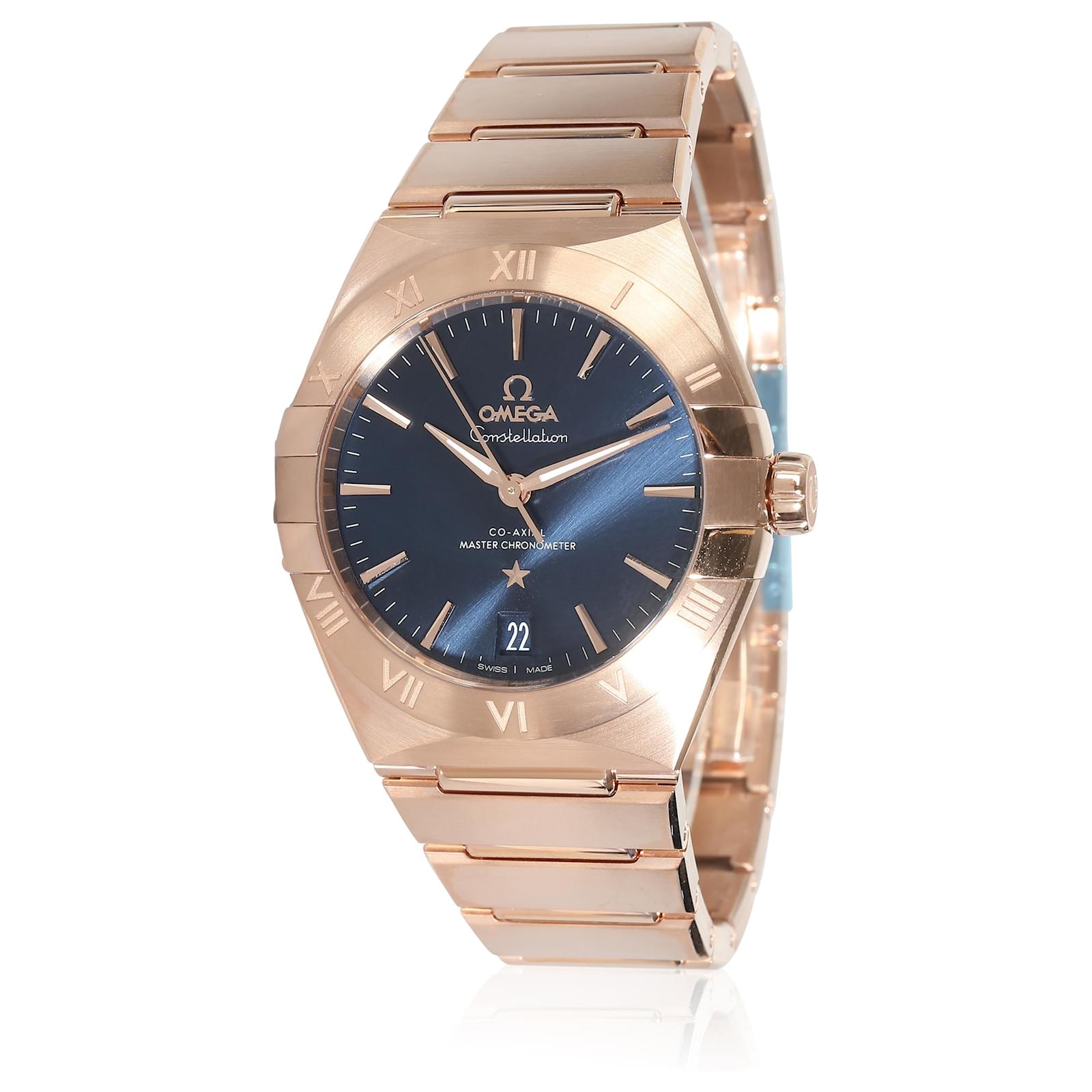 Rose Gold Omega Constellation Homme Omega Constellation Co-Axial