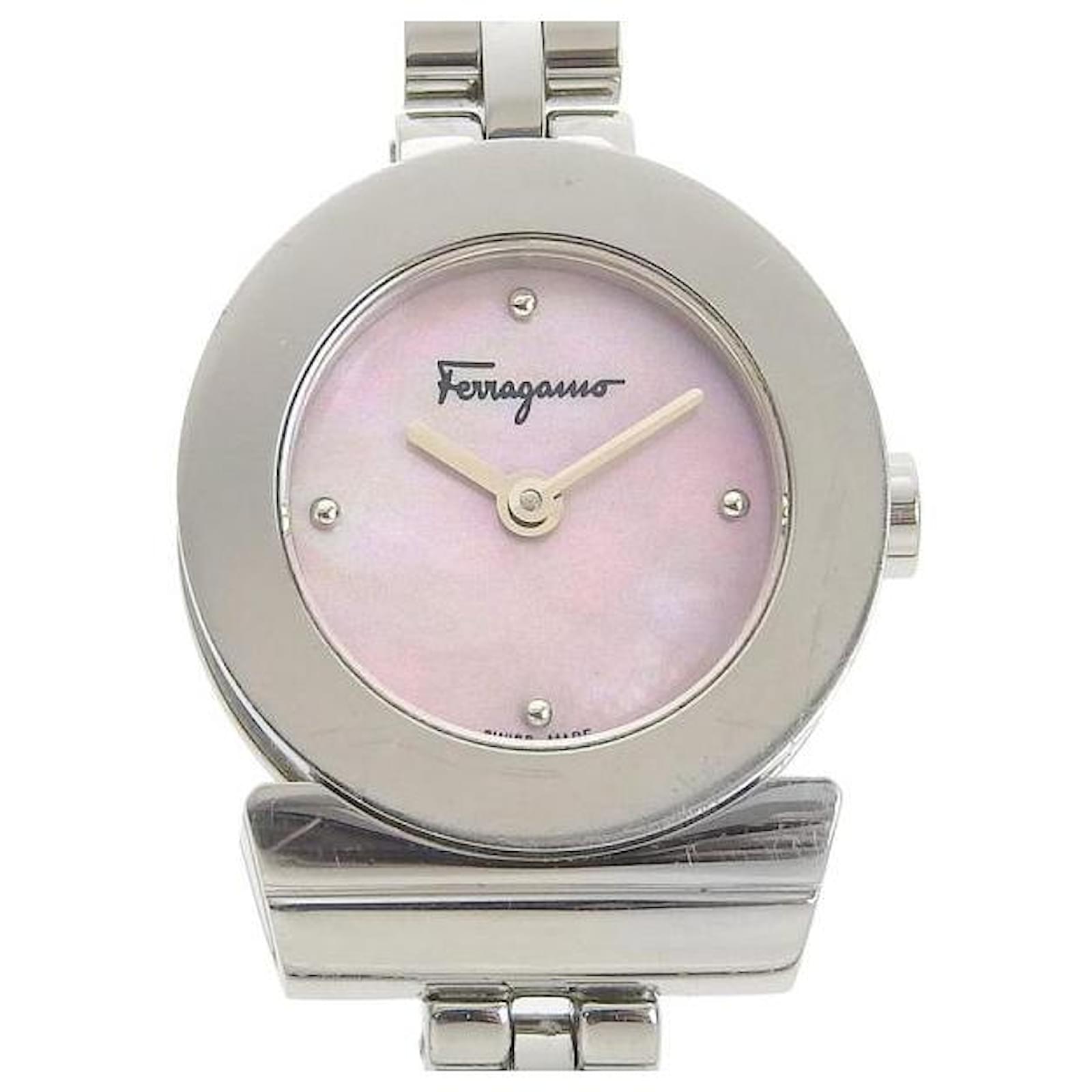 Gancini Reloj Ferragamo Dama Salvatore Ferragamo Gancini Con Reloj
