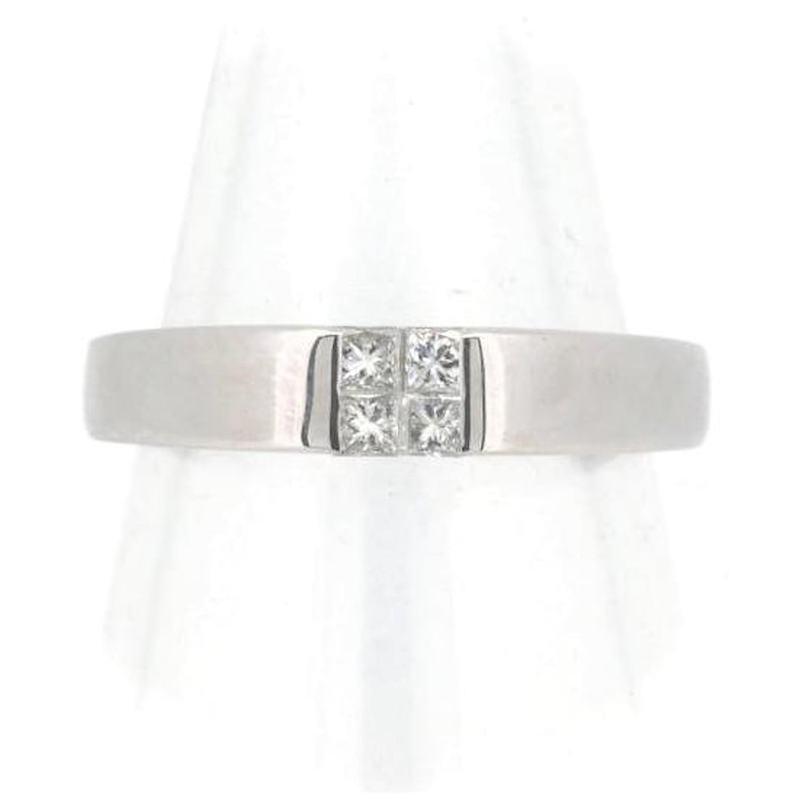 & Other Stories Vendome Aoyama Diamond Ring 0.20ct PT950 Platinum Size 11  in Great Condition Metal ref.1437089 - Joli Closet