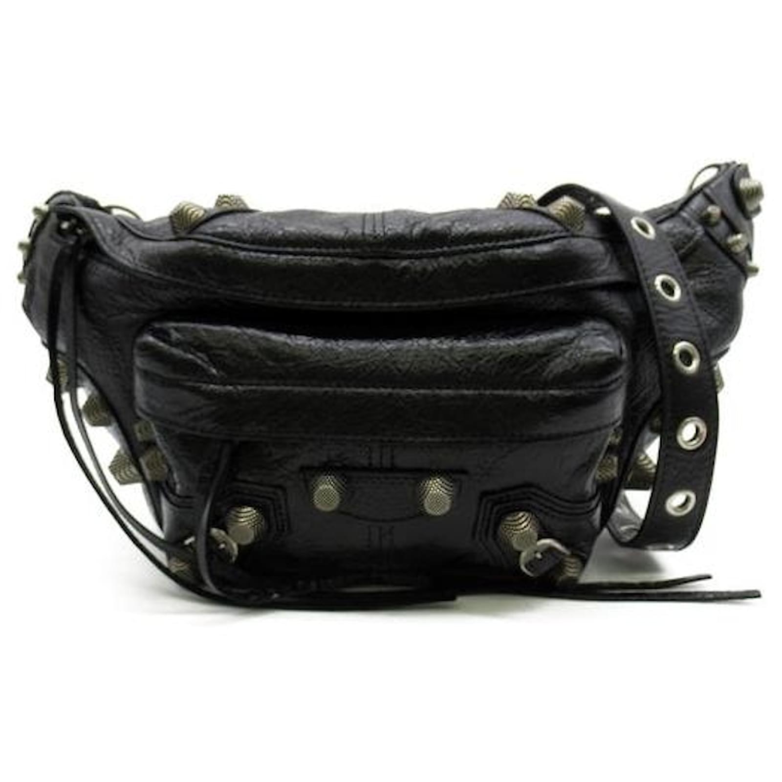 Balenciaga belt bag leather sale