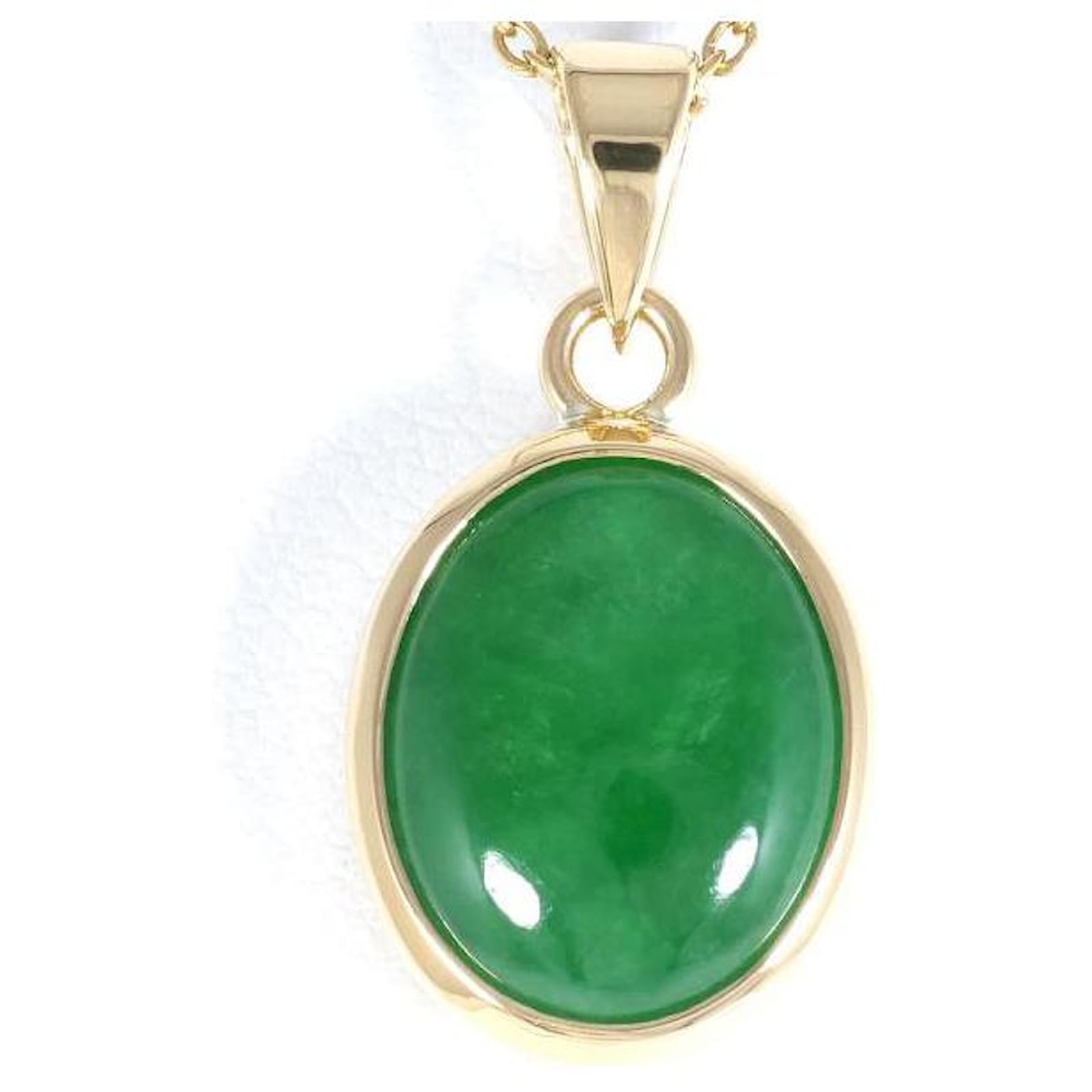 Other jewelry & Other Stories K18 Yellow Gold Jade Necklace in 