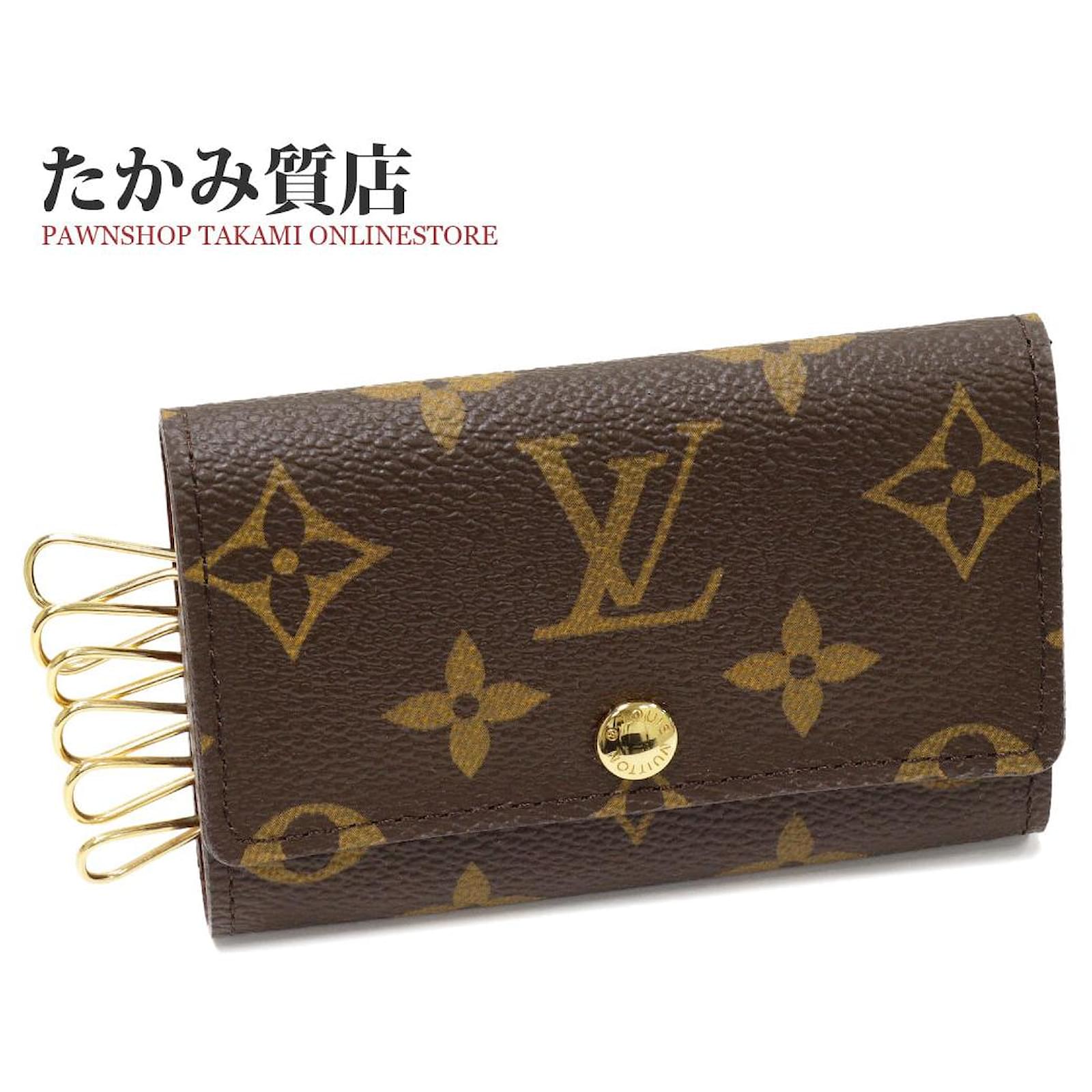 Louis Vuitton Monogram Canvas Multi-Clip 6 M62630 in einwandfreiem 