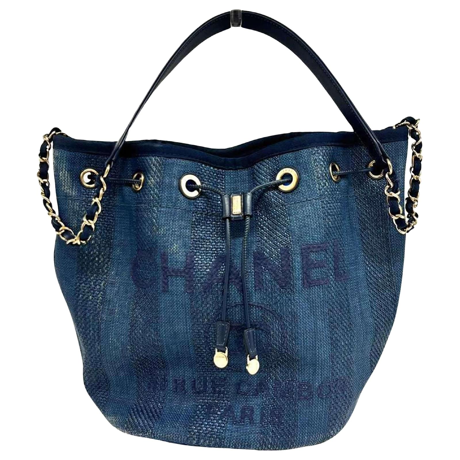 Chanel deauville blue sale