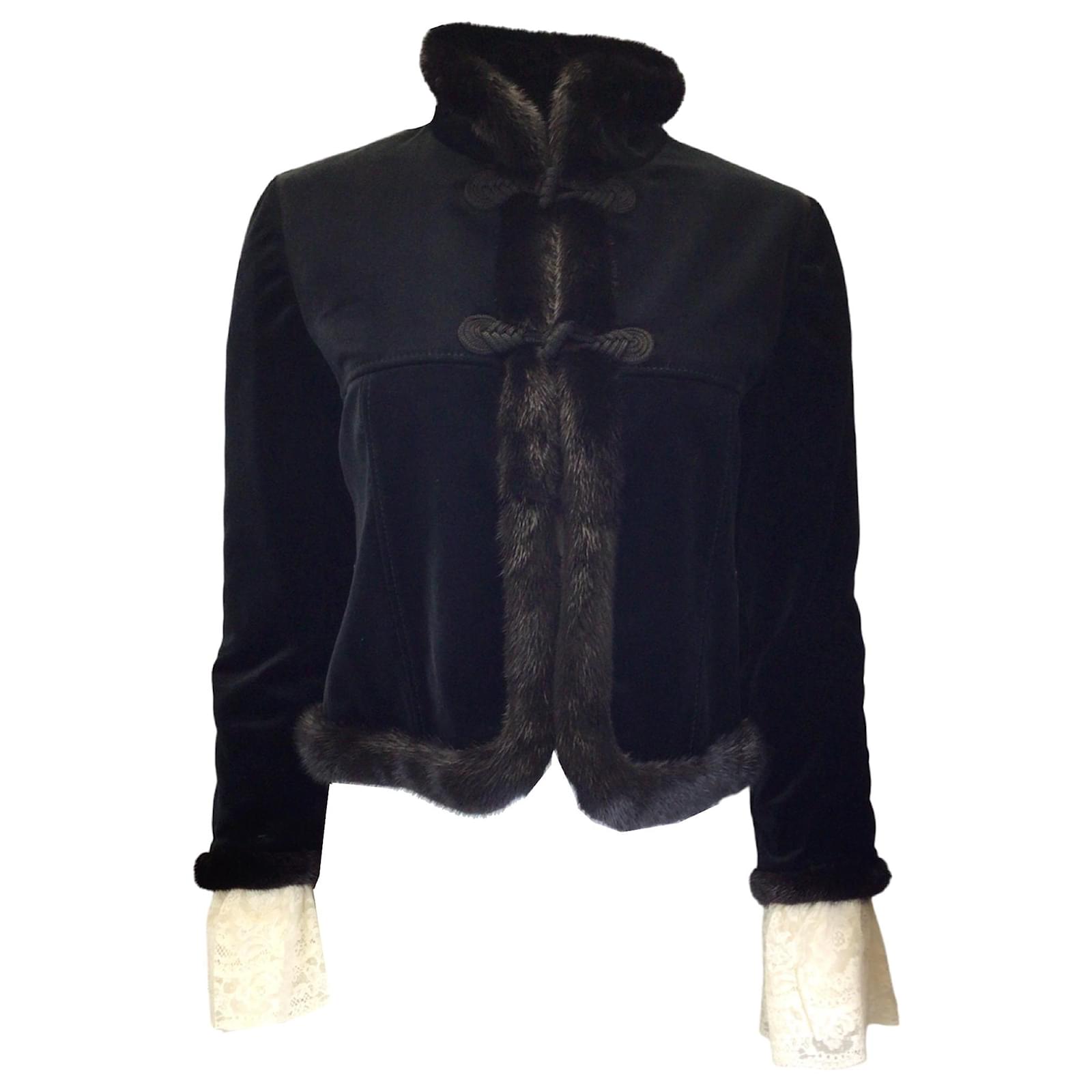 Veste valentino fourrure sale