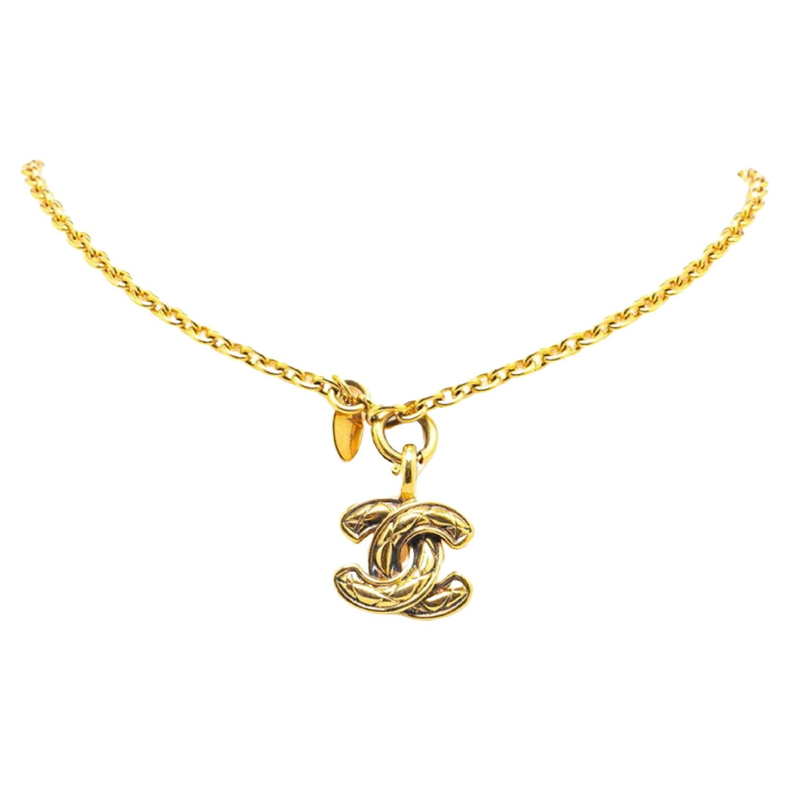 Chanel Coco Mark Golden Gold-plated ref.1441795 - Joli Closet