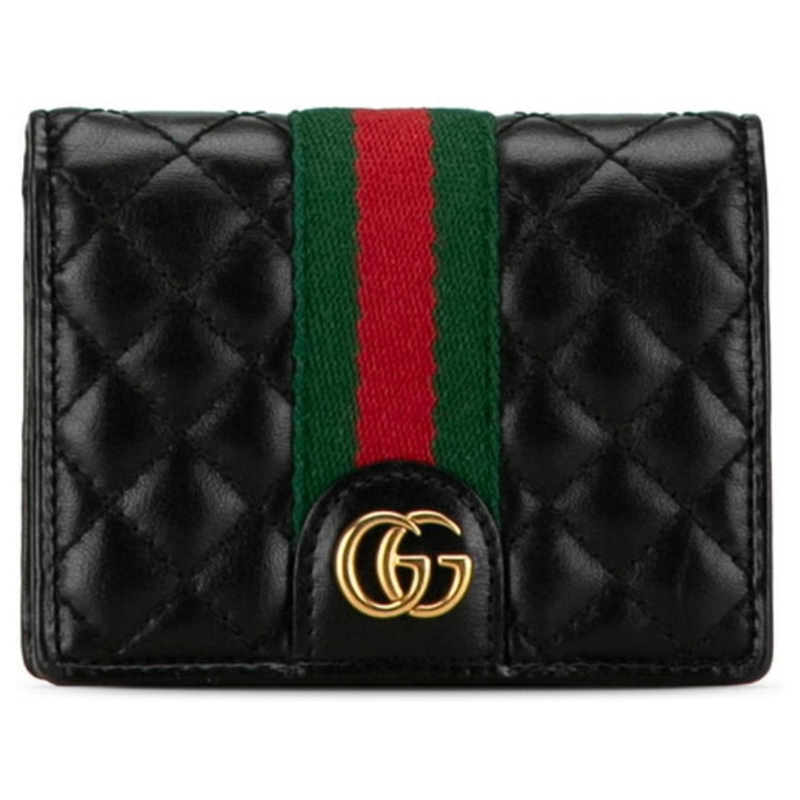 Gucci ophidia black leather online