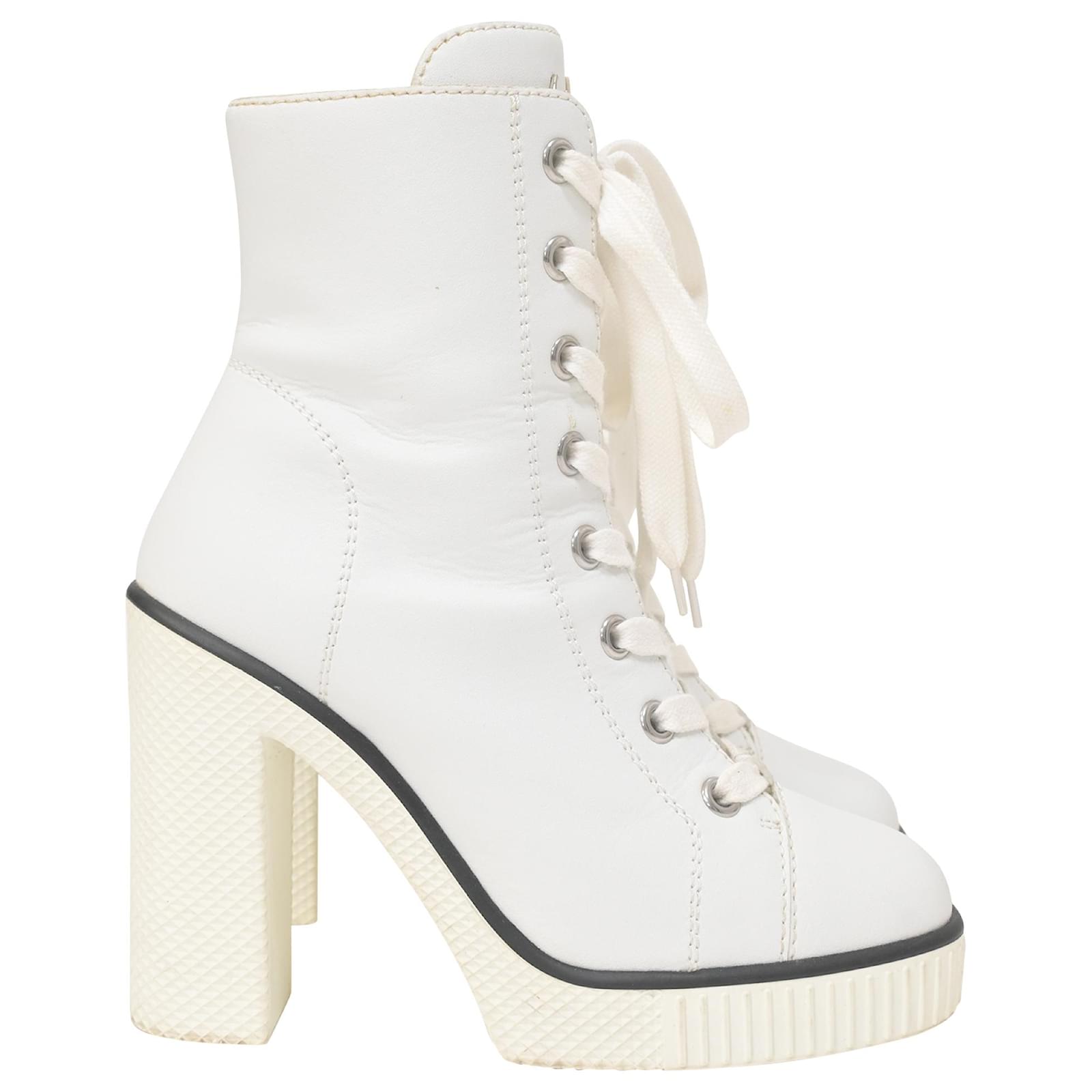 Giuseppe zanotti white boots online