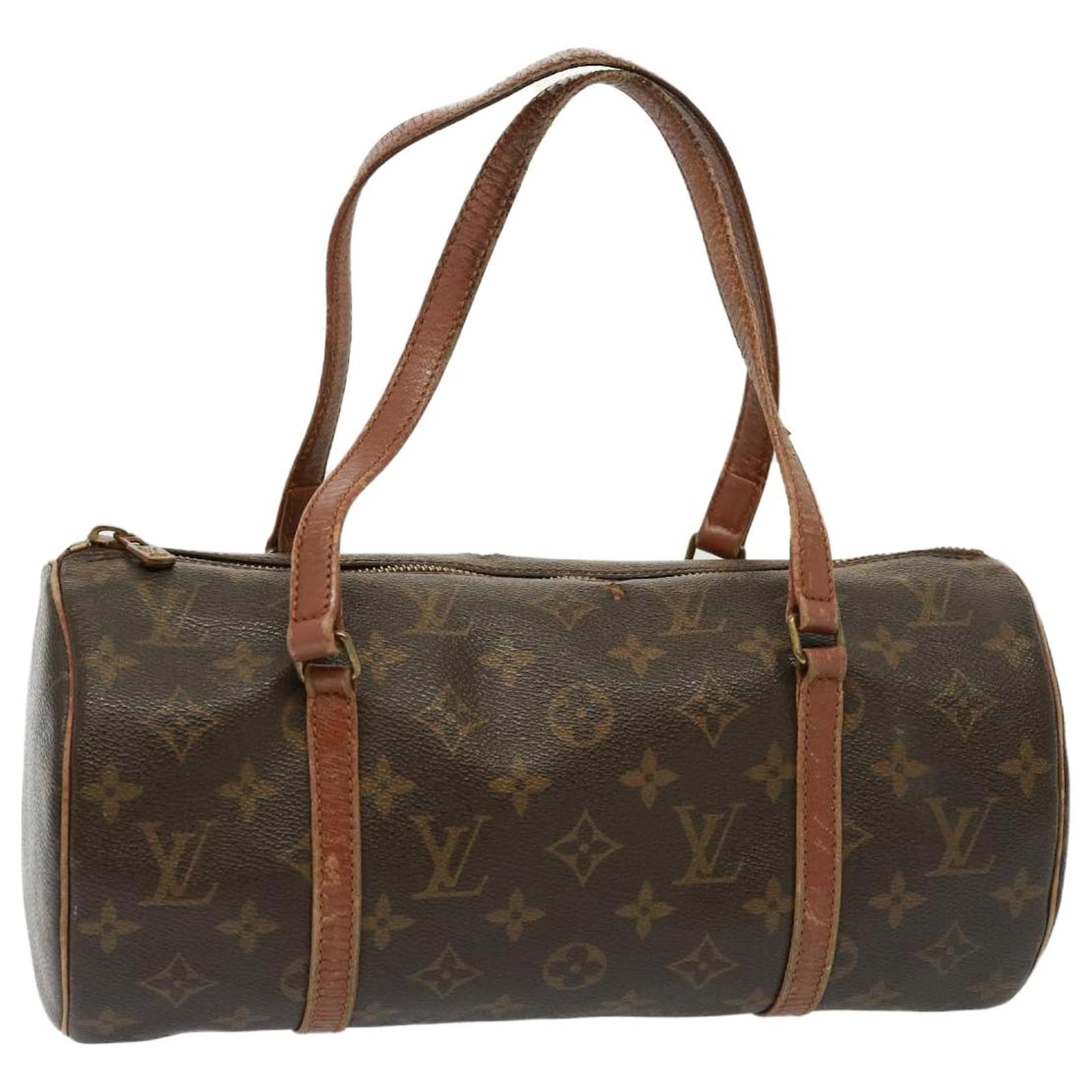 LOUIS VUITTON Monogram Papillon 30 Hand Bag M51385 LV Auth 79496 