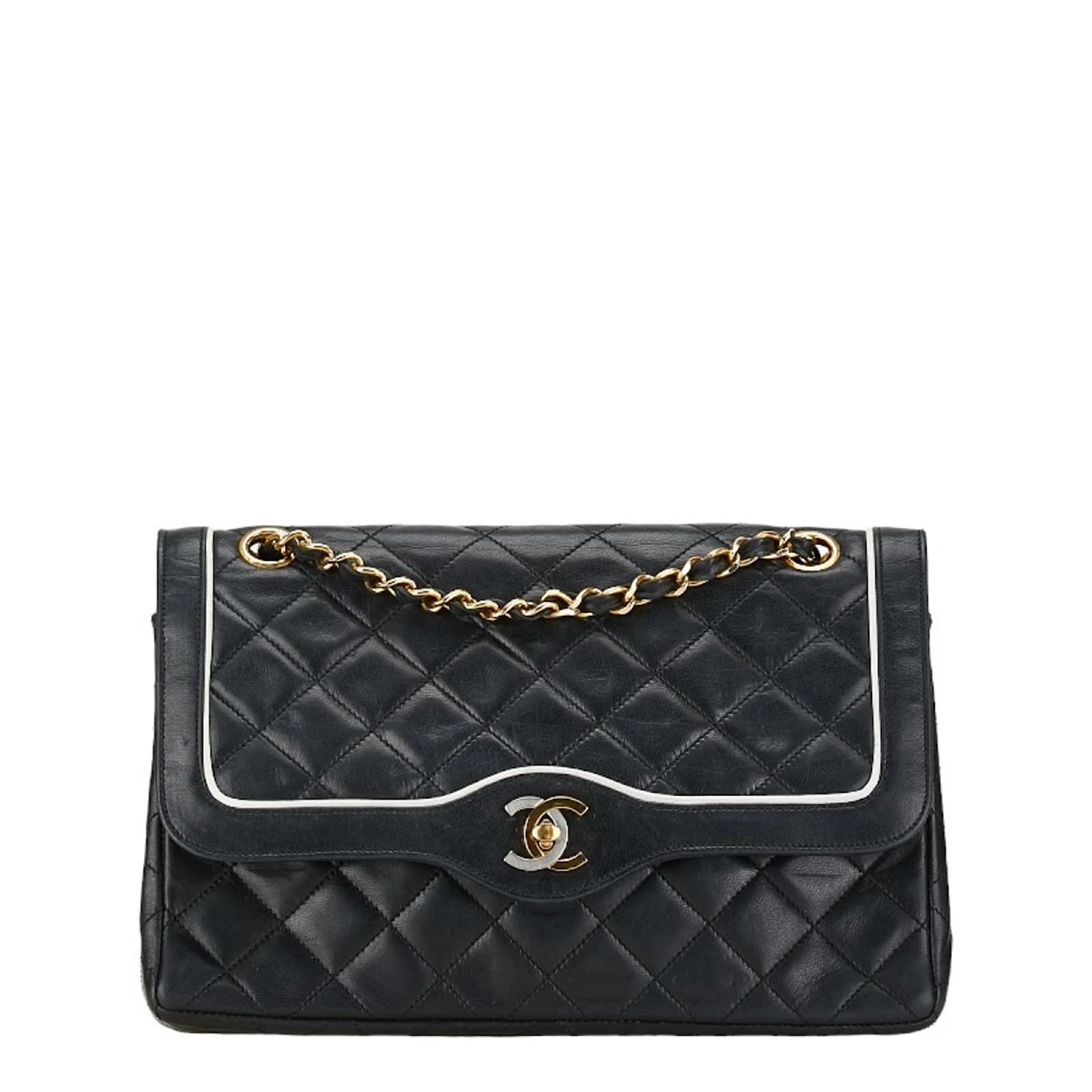 Timeless Chanel Matelasse 25 Coco Mark Double Flap Chain Shoulder  