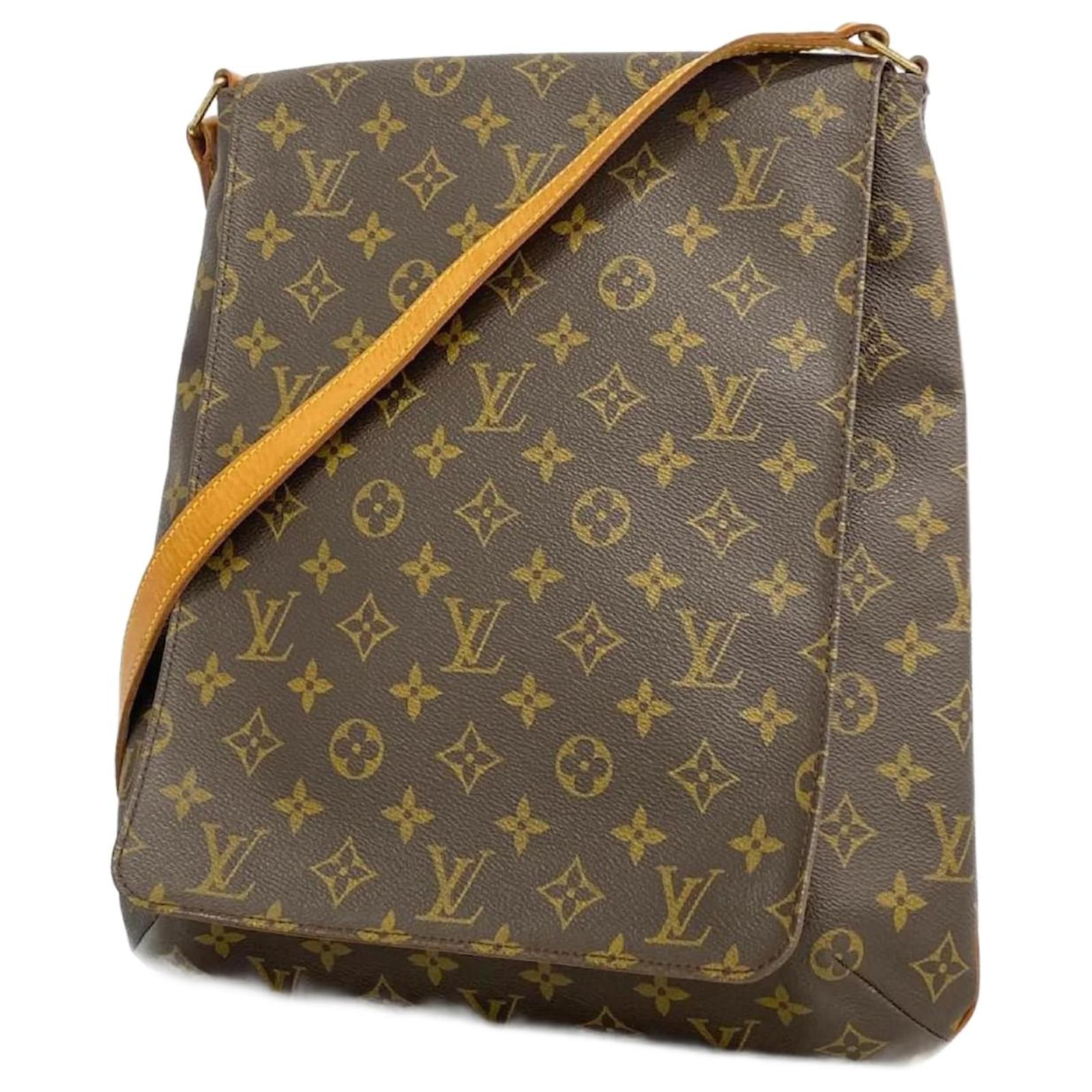 Louis Vuitton Monogram Musette Shoulder Bag for Women Brown ref 