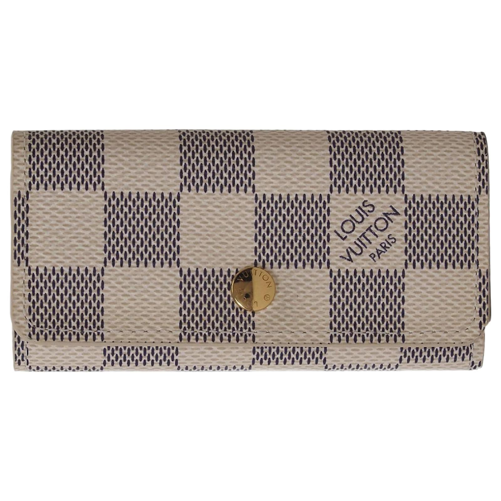 Louis Vuitton Azur Damier 4-key deals holder multicle