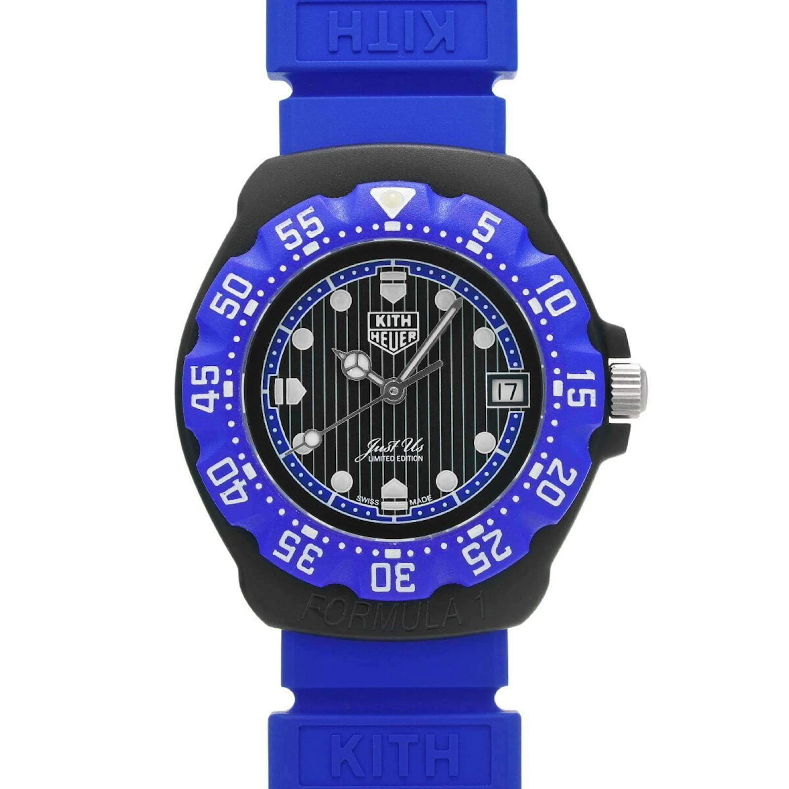 limited edition tag watch blue