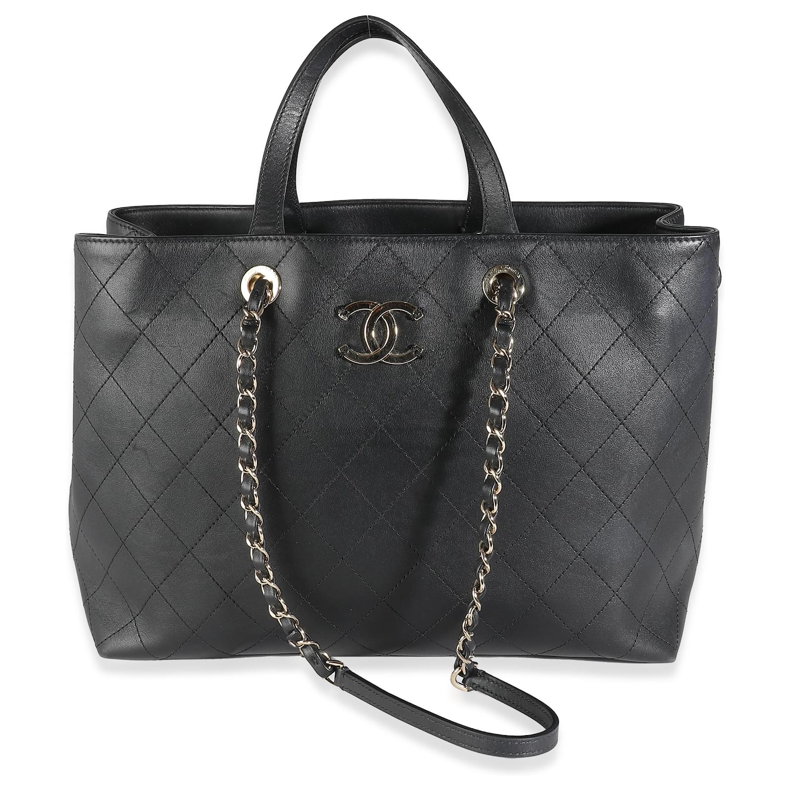 Shops borsa chanel nera grande