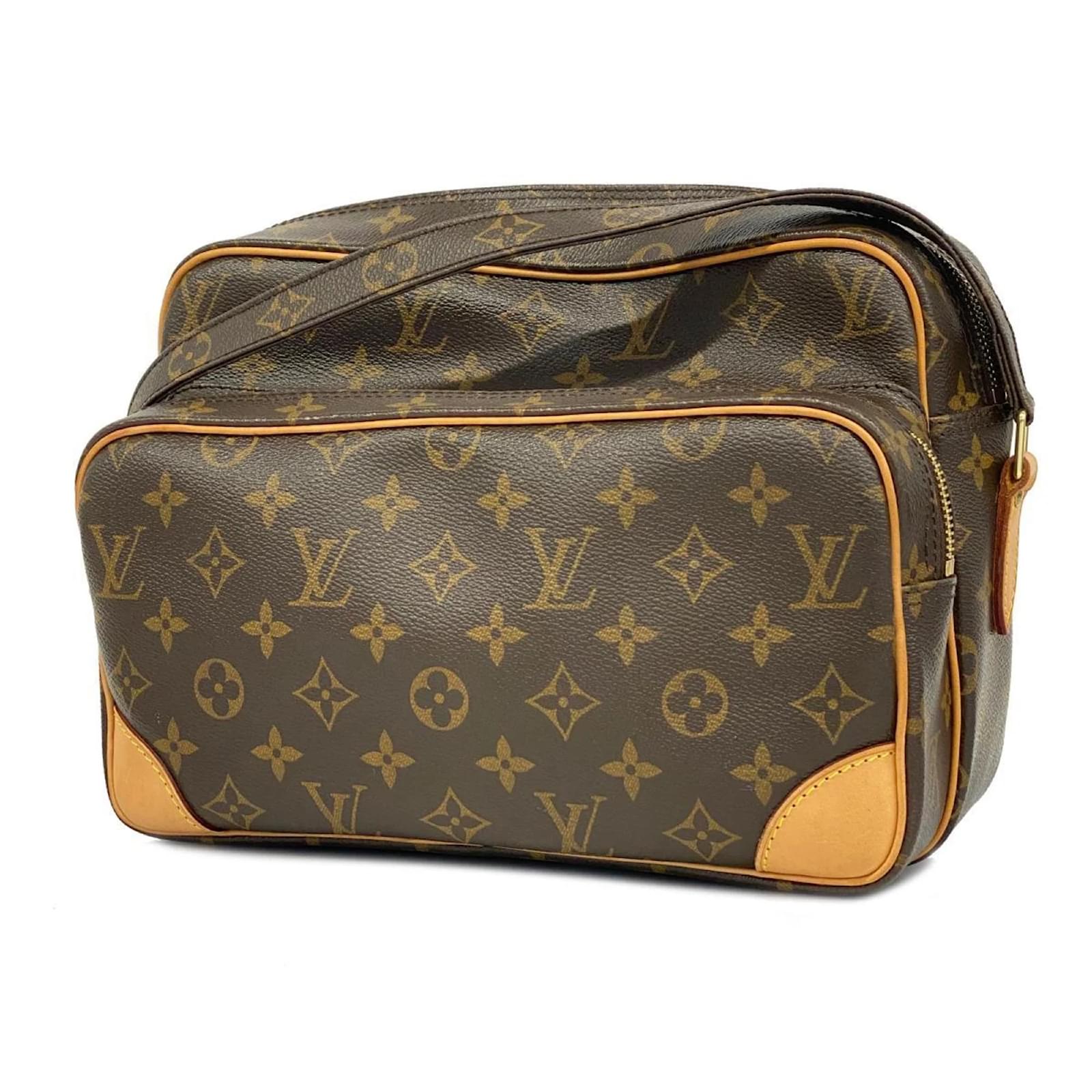 Louis Vuitton Monogram Nile Shoulder Bag Brown ref.1452910 - Joli 