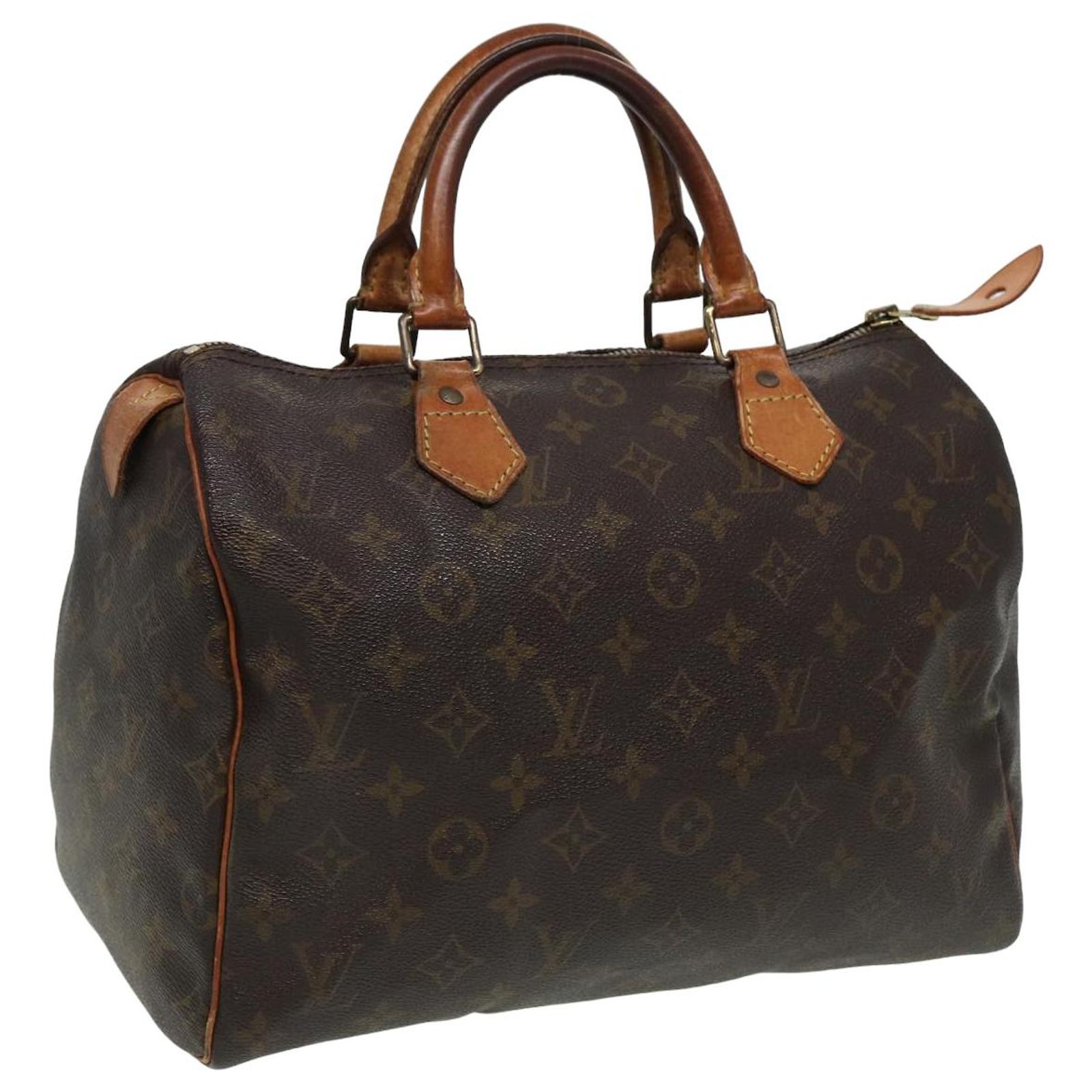 LOUIS VUITTON Handtasche Monogram Speedy 30 M41526 LV Auth 80786 