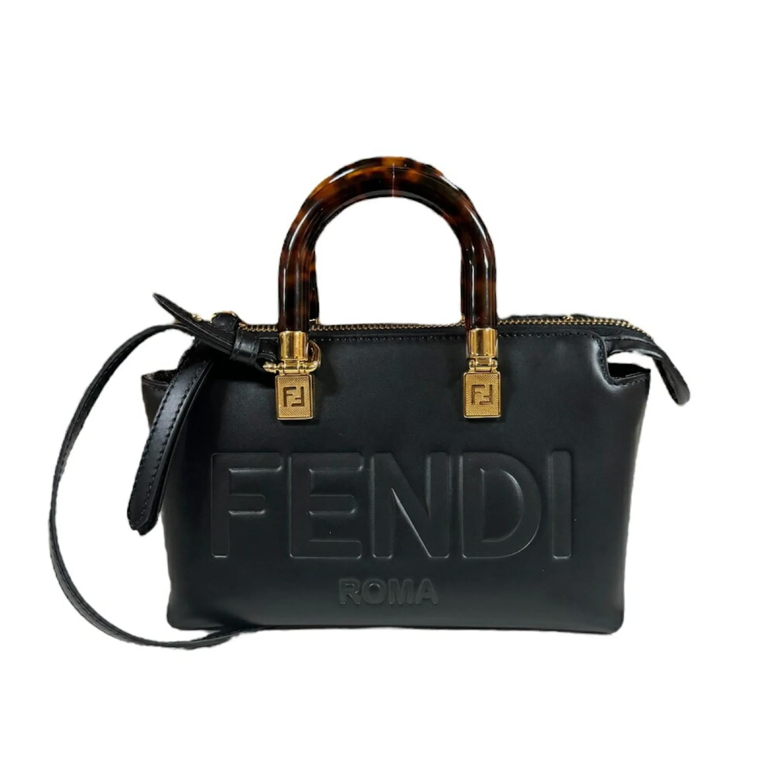 Black fendi bag online