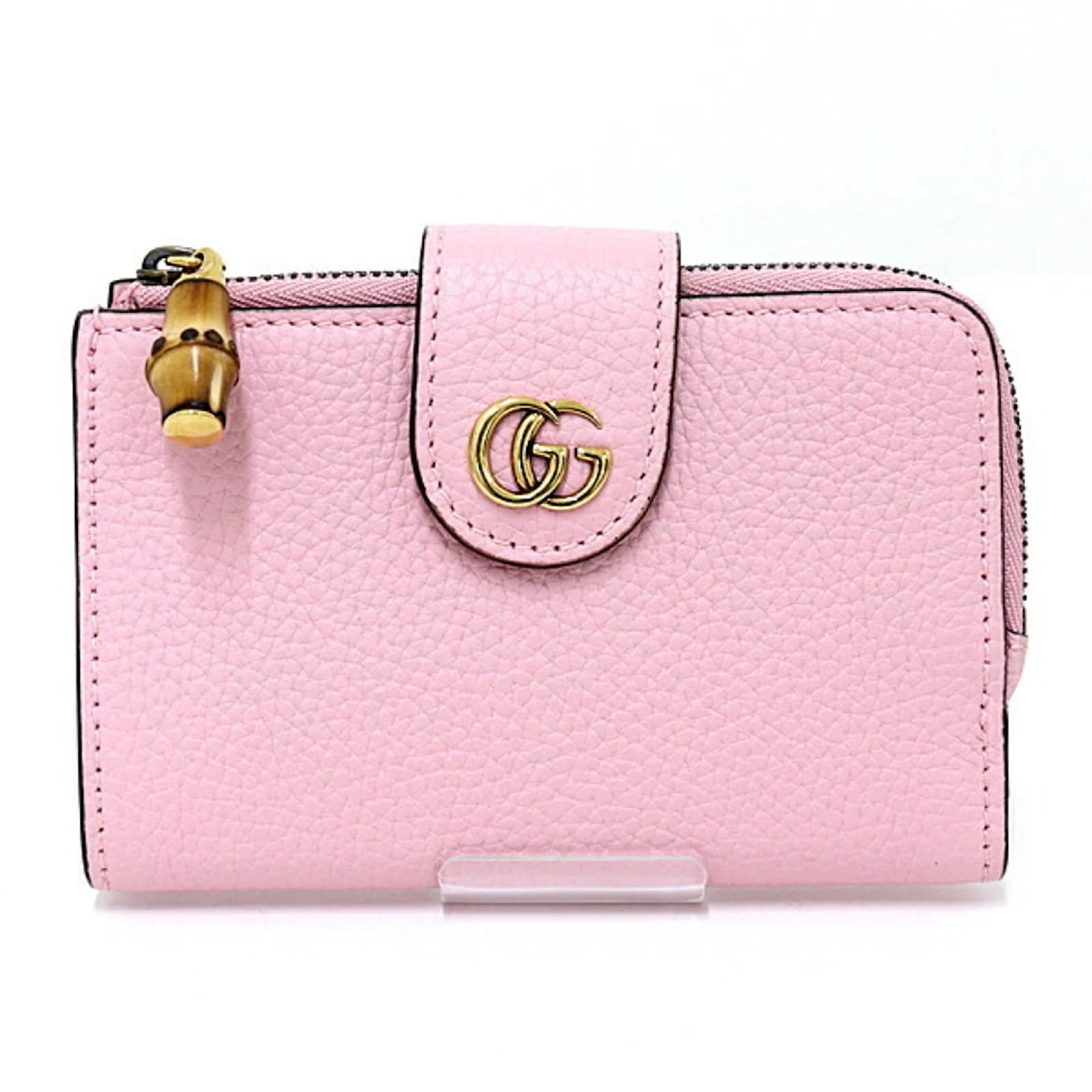 Pink gucci wristlet sale