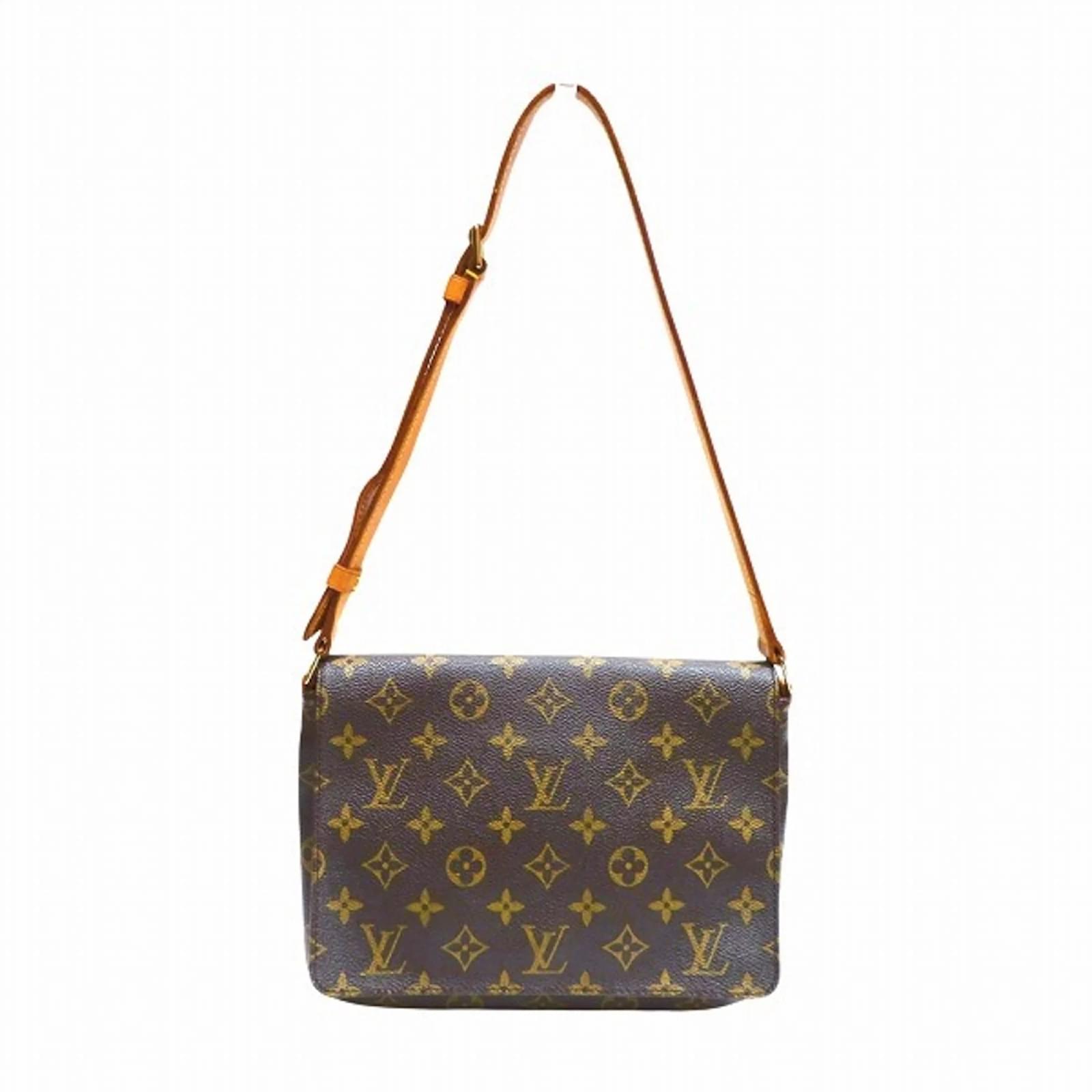 Louis Vuitton Monogram Musette Tango Shoulder Bag Patent leather 