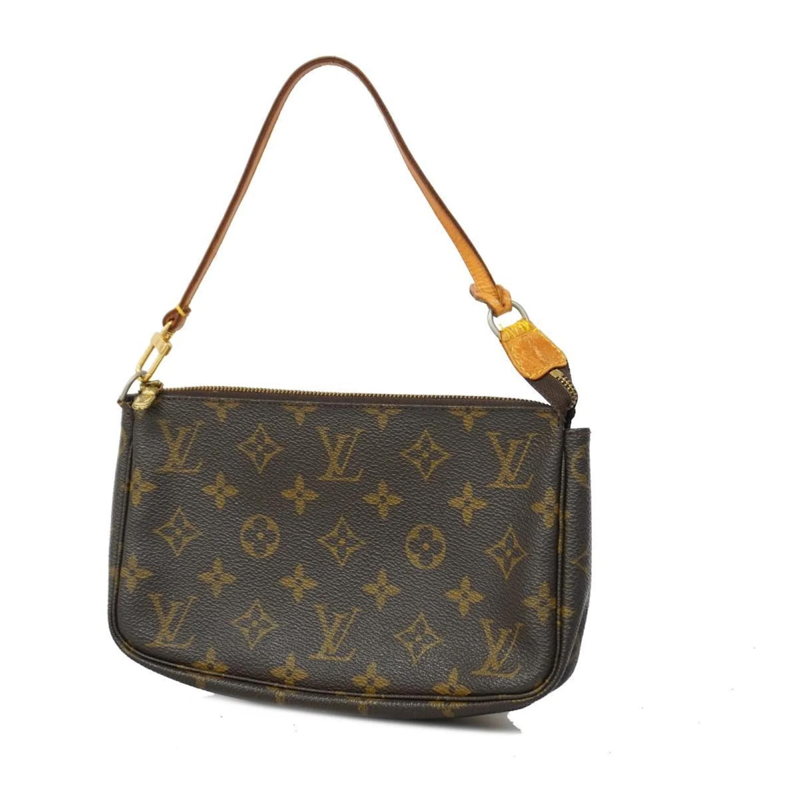 Monogramm Pochette Accessoires M51980 von Louis Vuitton Braun ref 