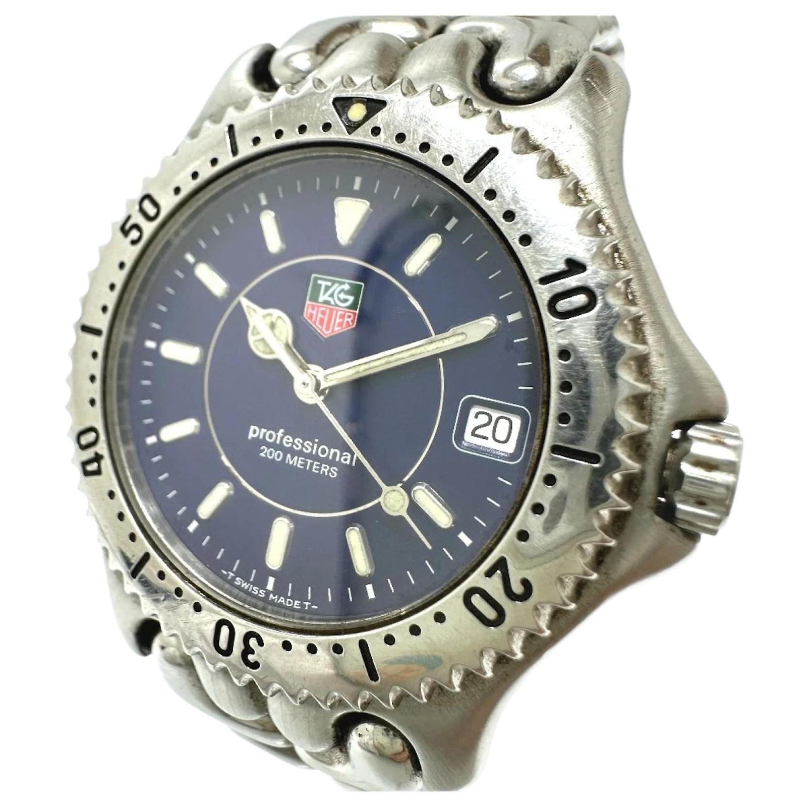 Tag Heuer WG111A Quartz Wristwatch Navy blue ref.JC1454343 (Sold 